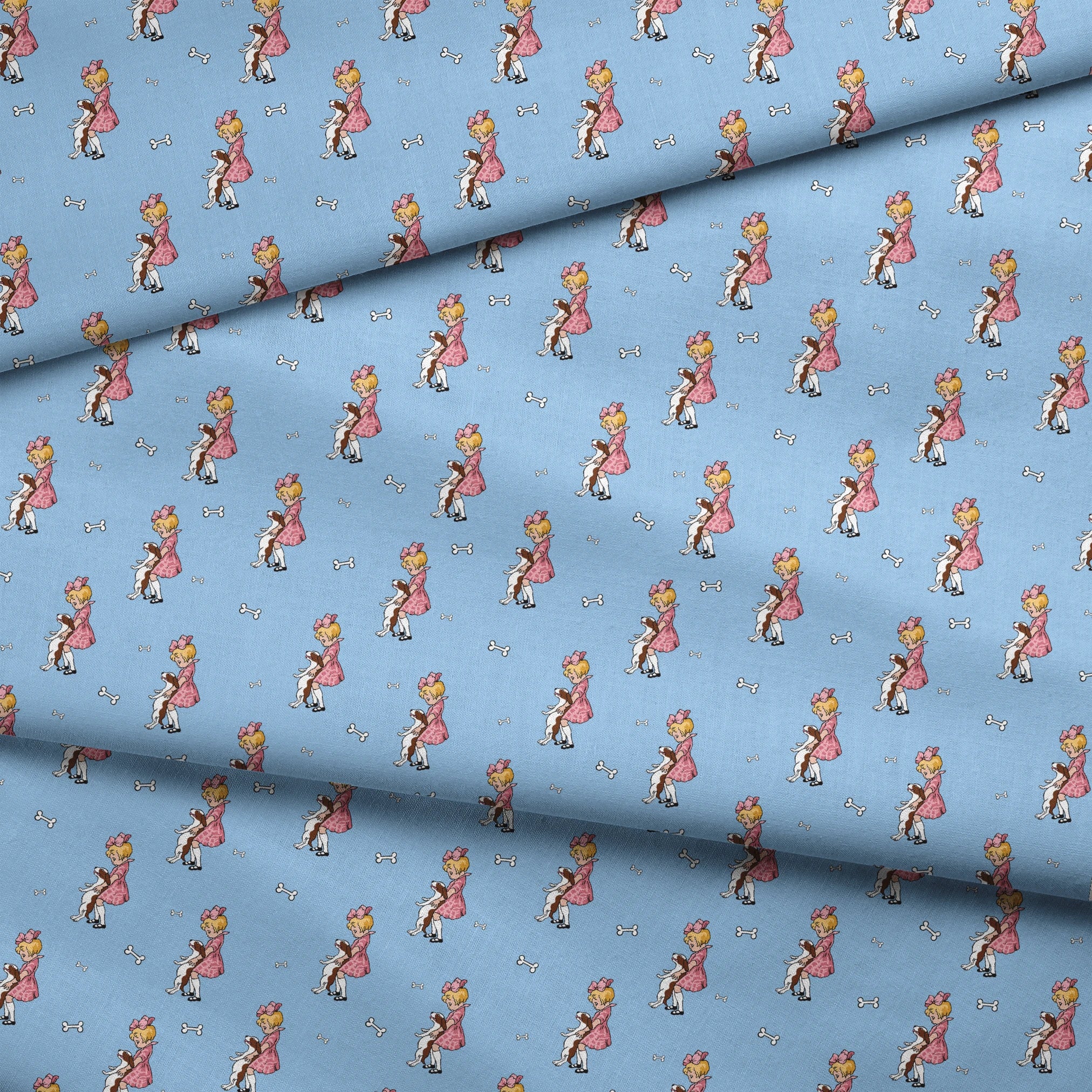 fabric fold mockup