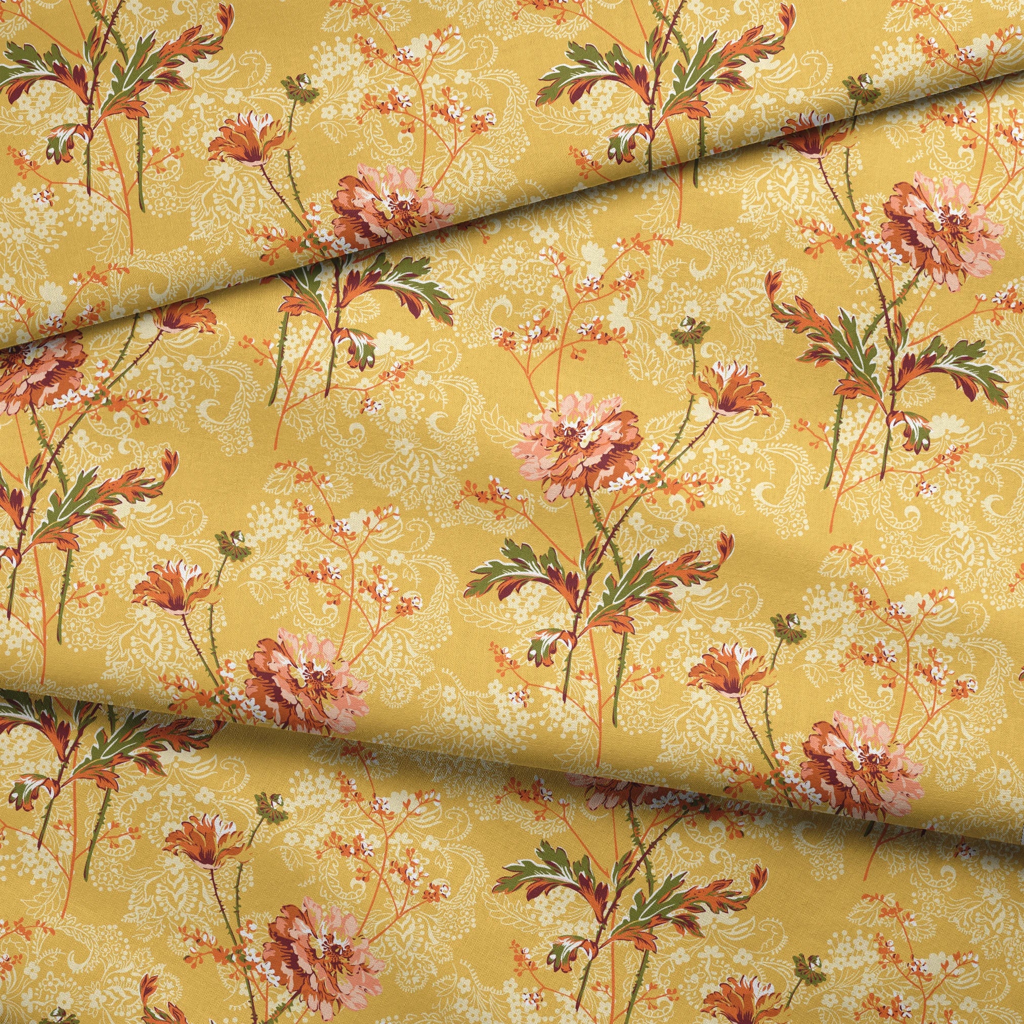 fabric fold mockup