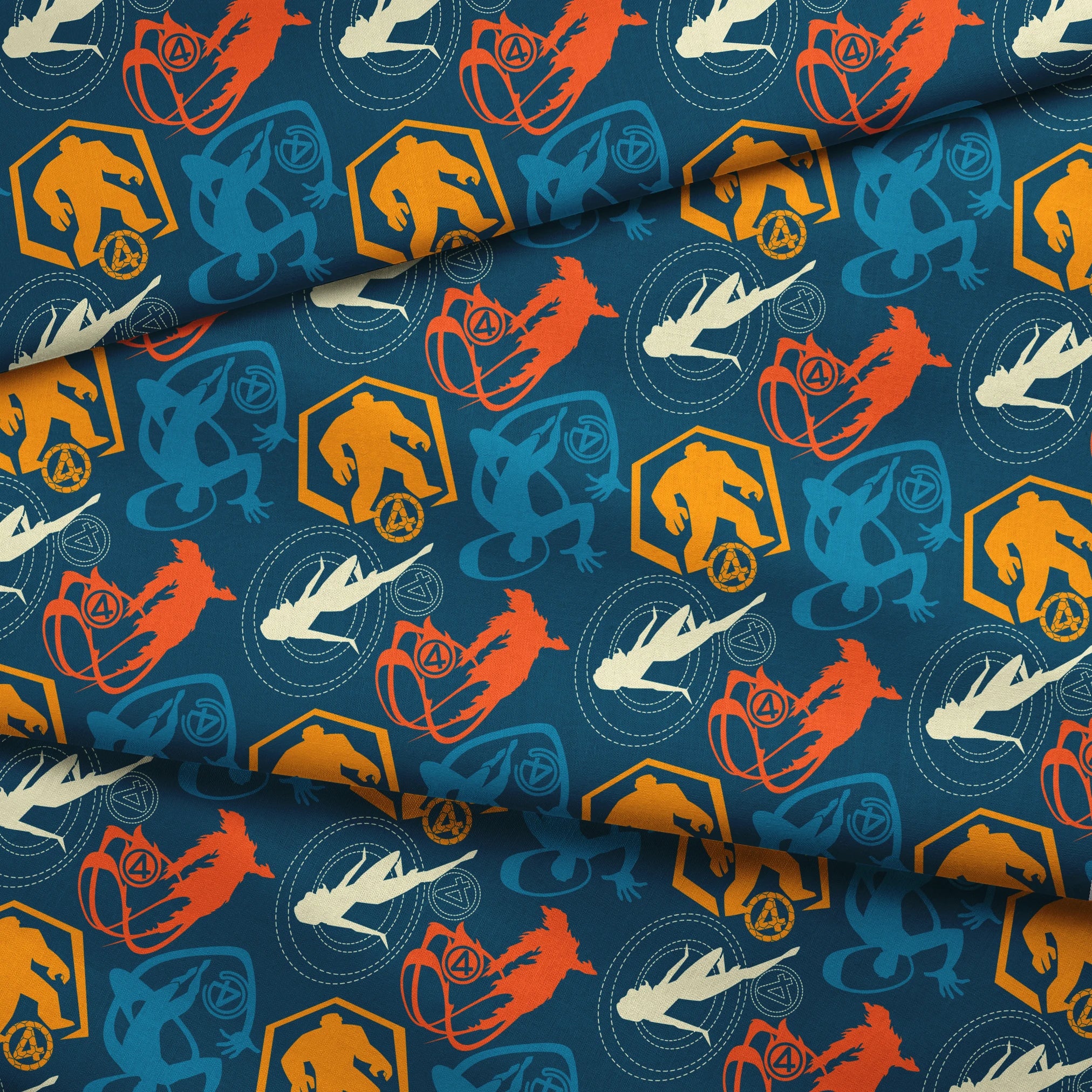 fabric fold mockup