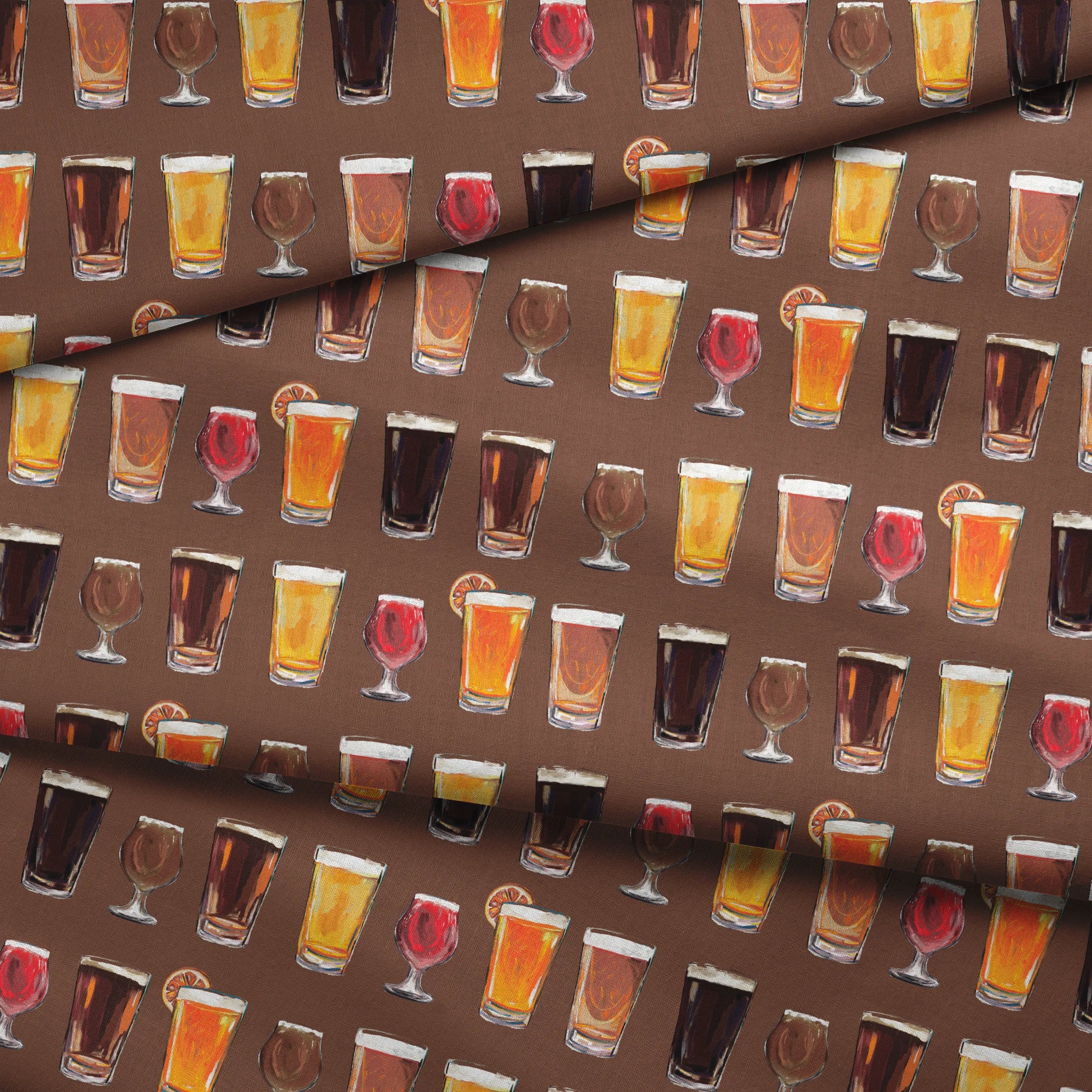 fabric fold mockup