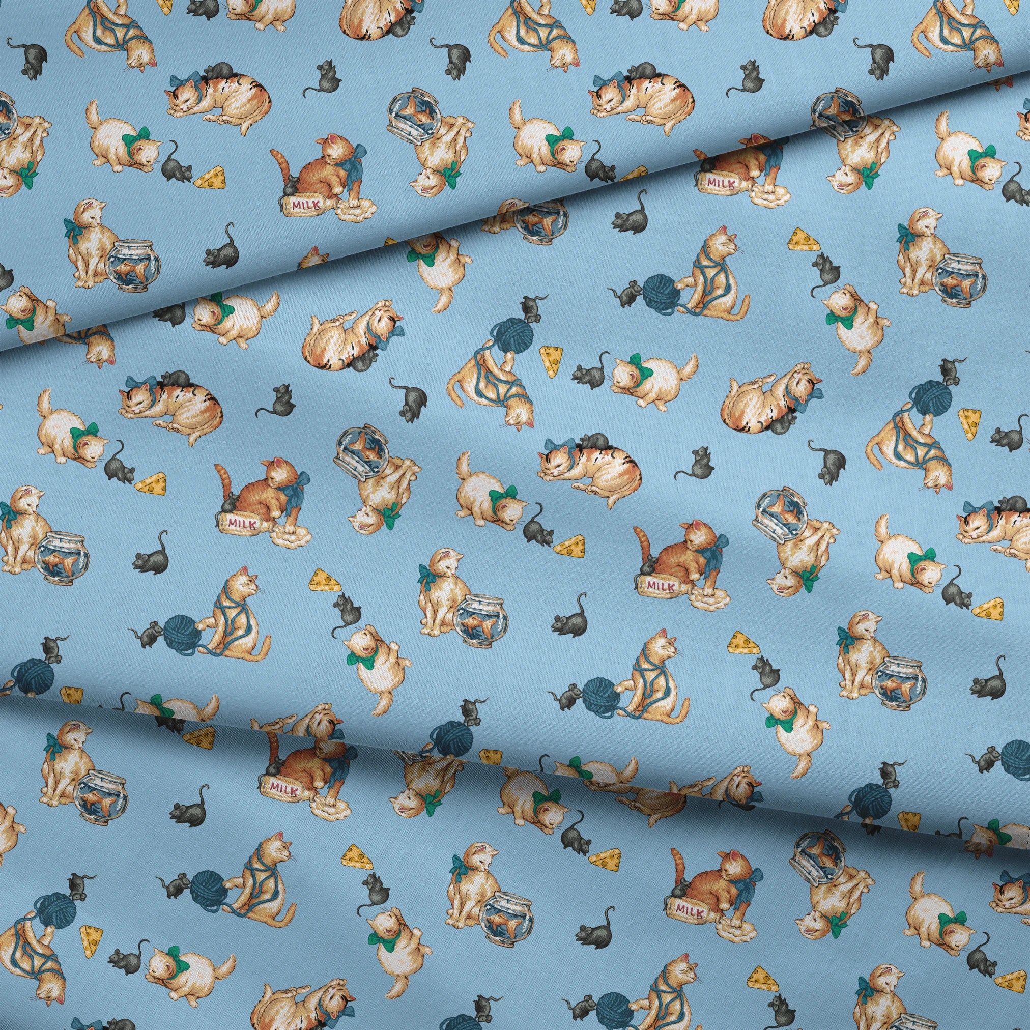 fabric fold mockup