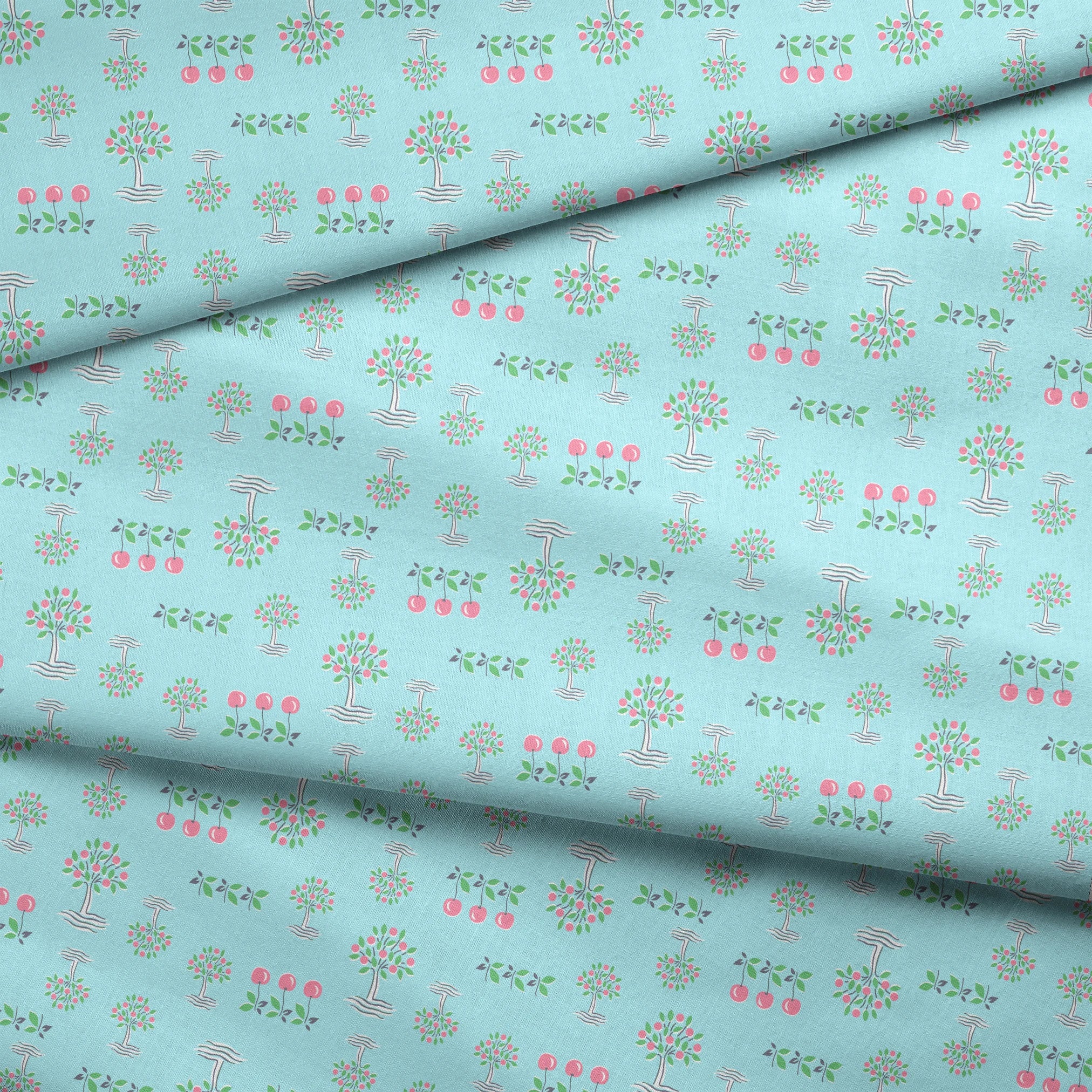 fabric fold mockup