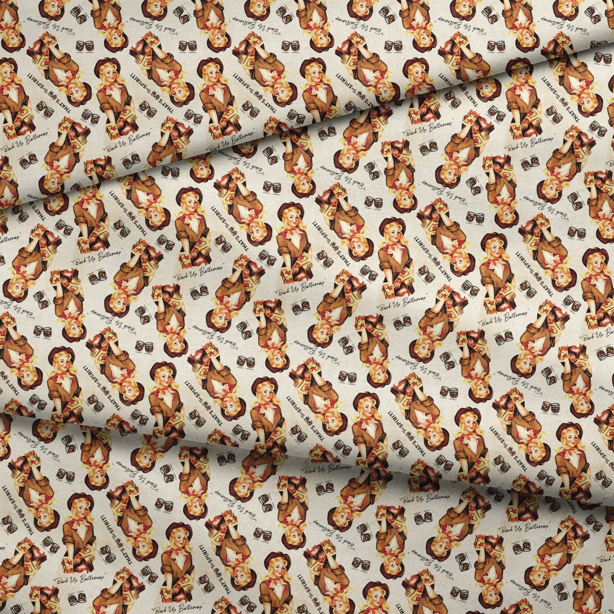 fabric fold mockup