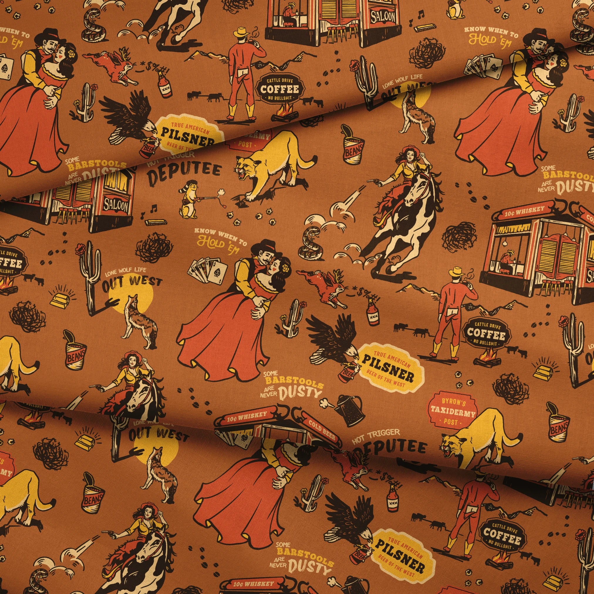 fabric fold mockup