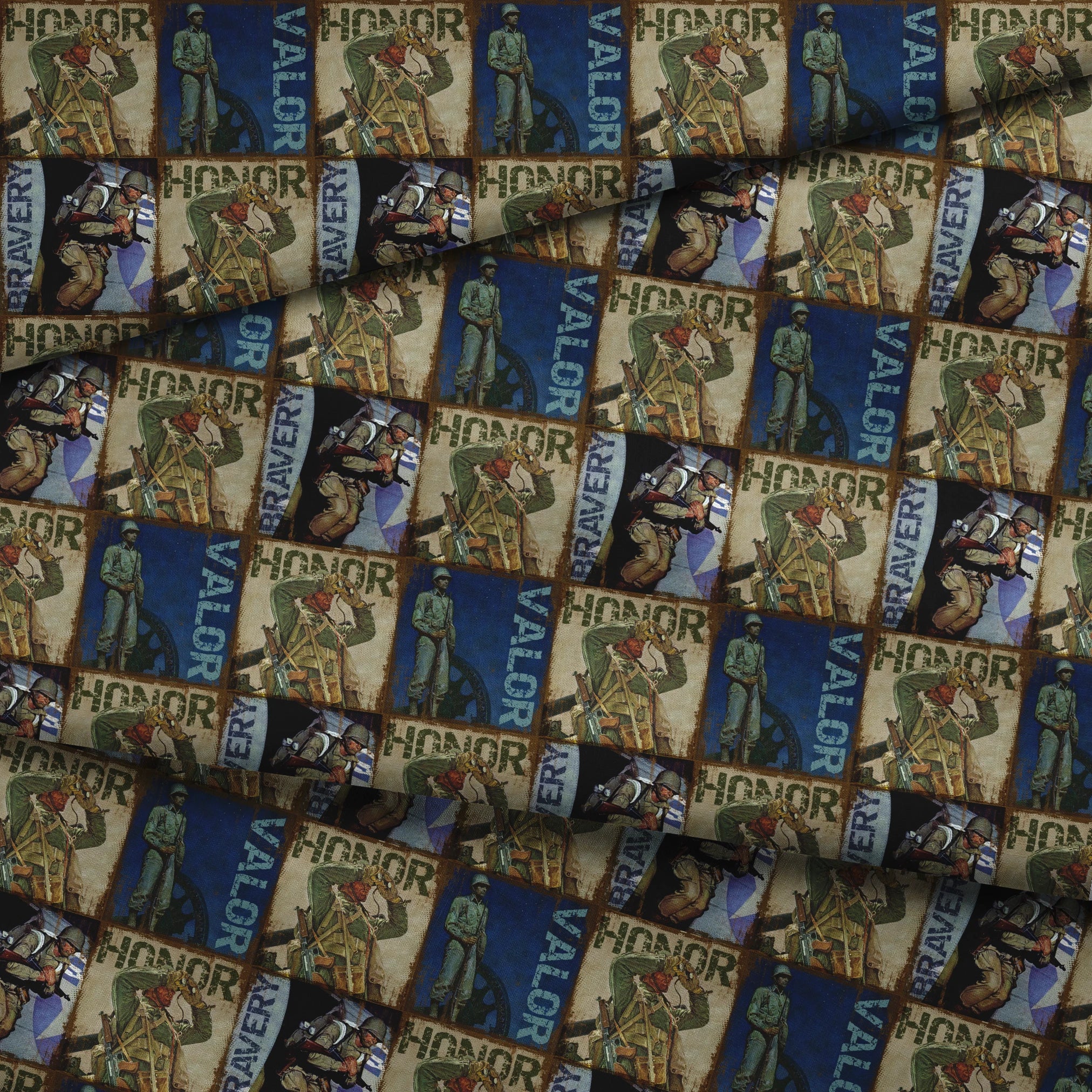 fabric fold mockup