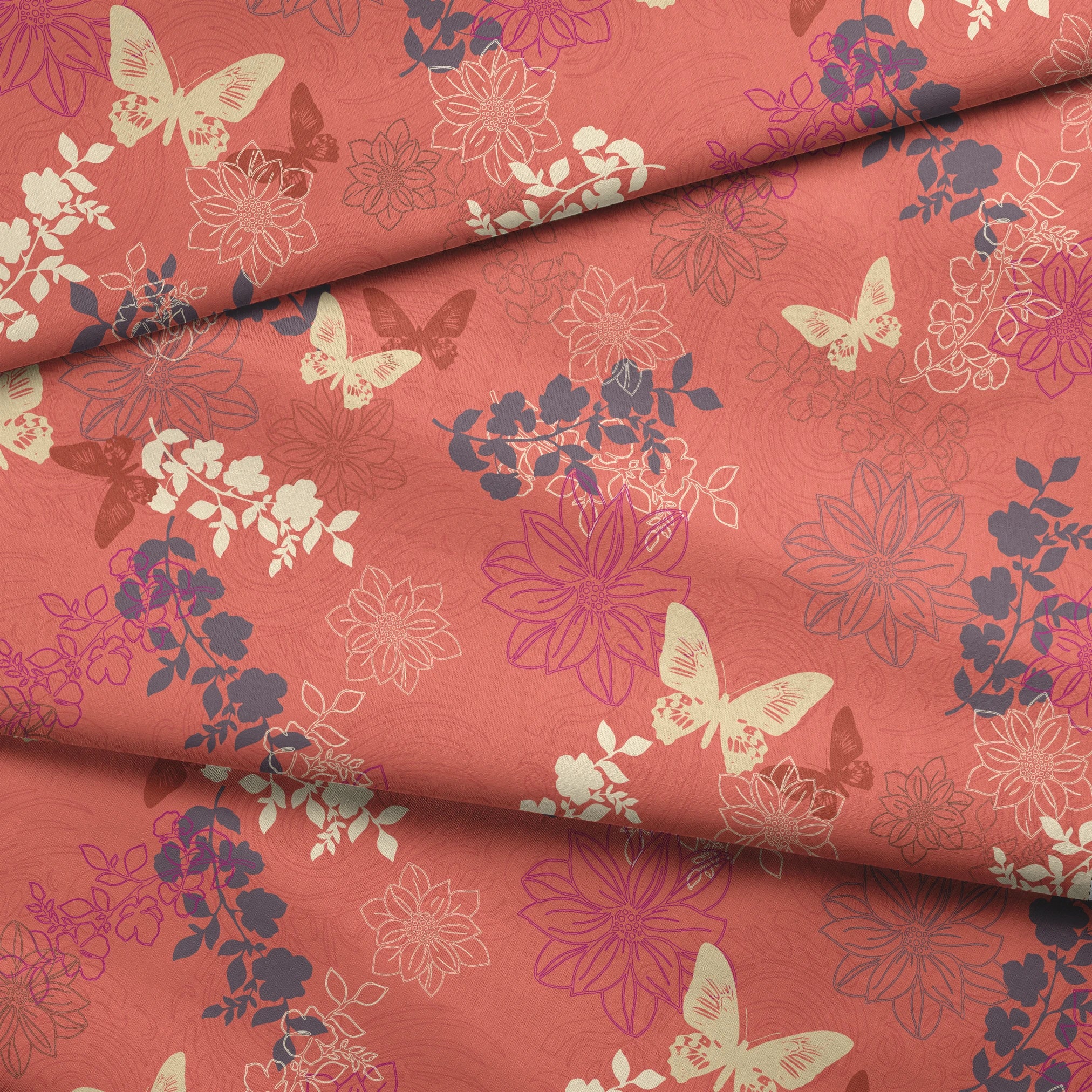 fabric fold mockup