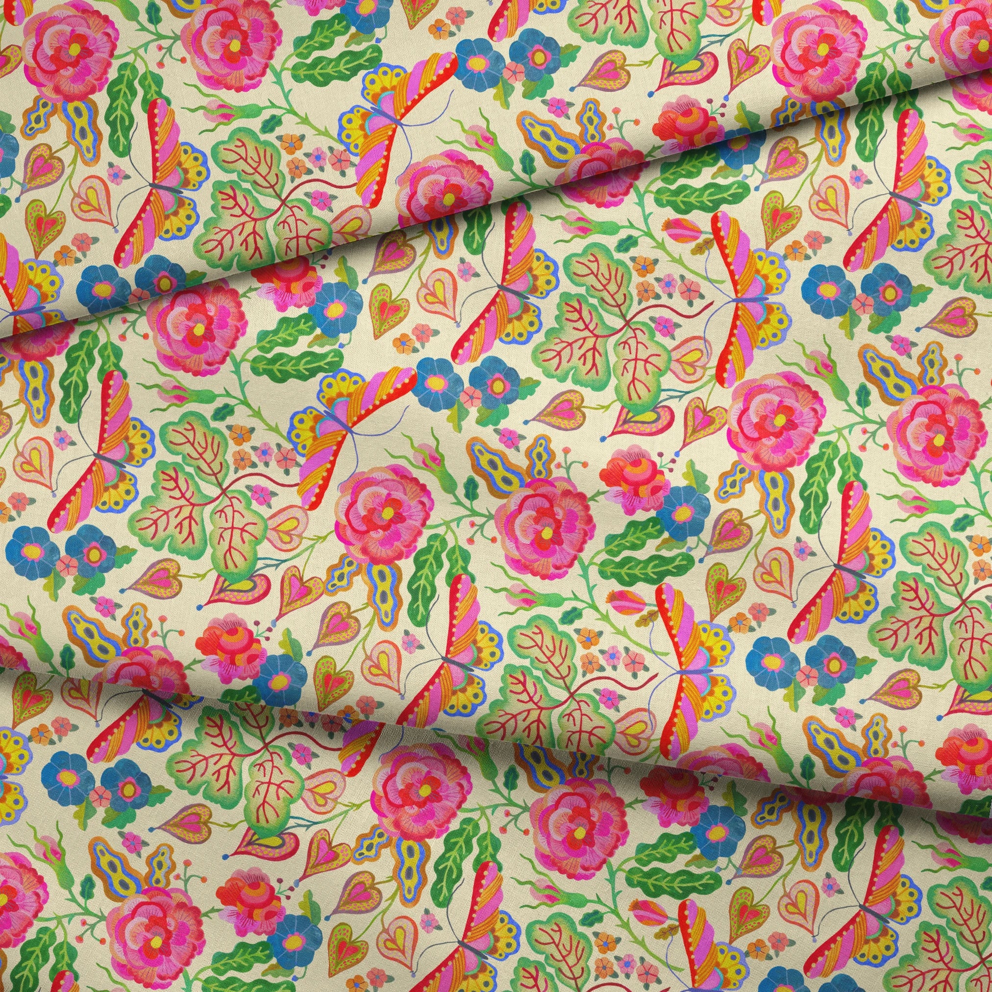 fabric fold mockup
