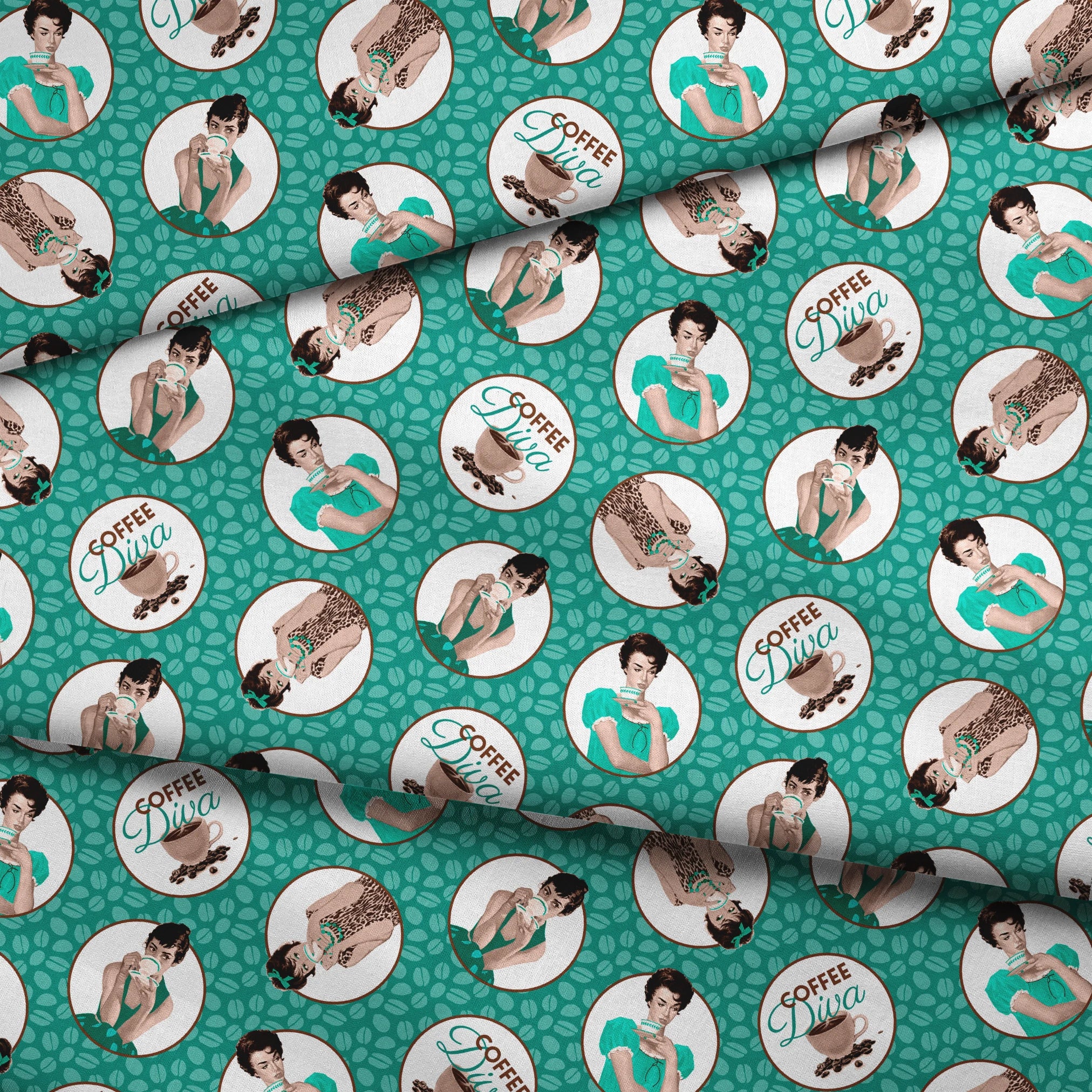 fabric fold mockup