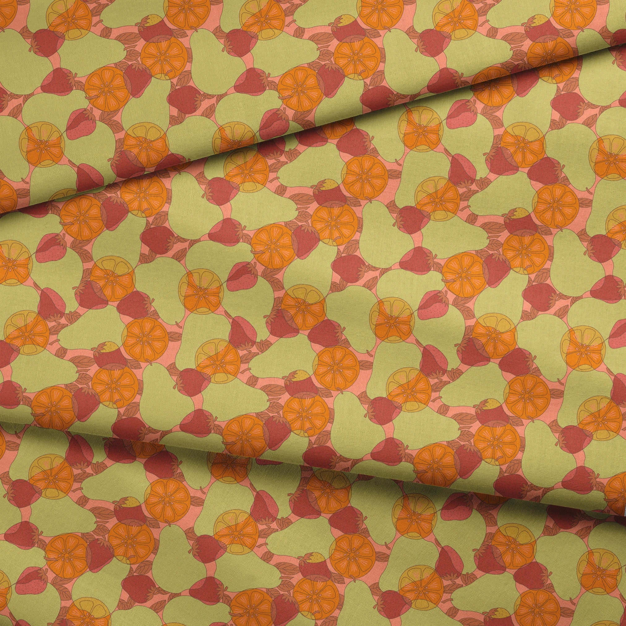 fabric fold mockup