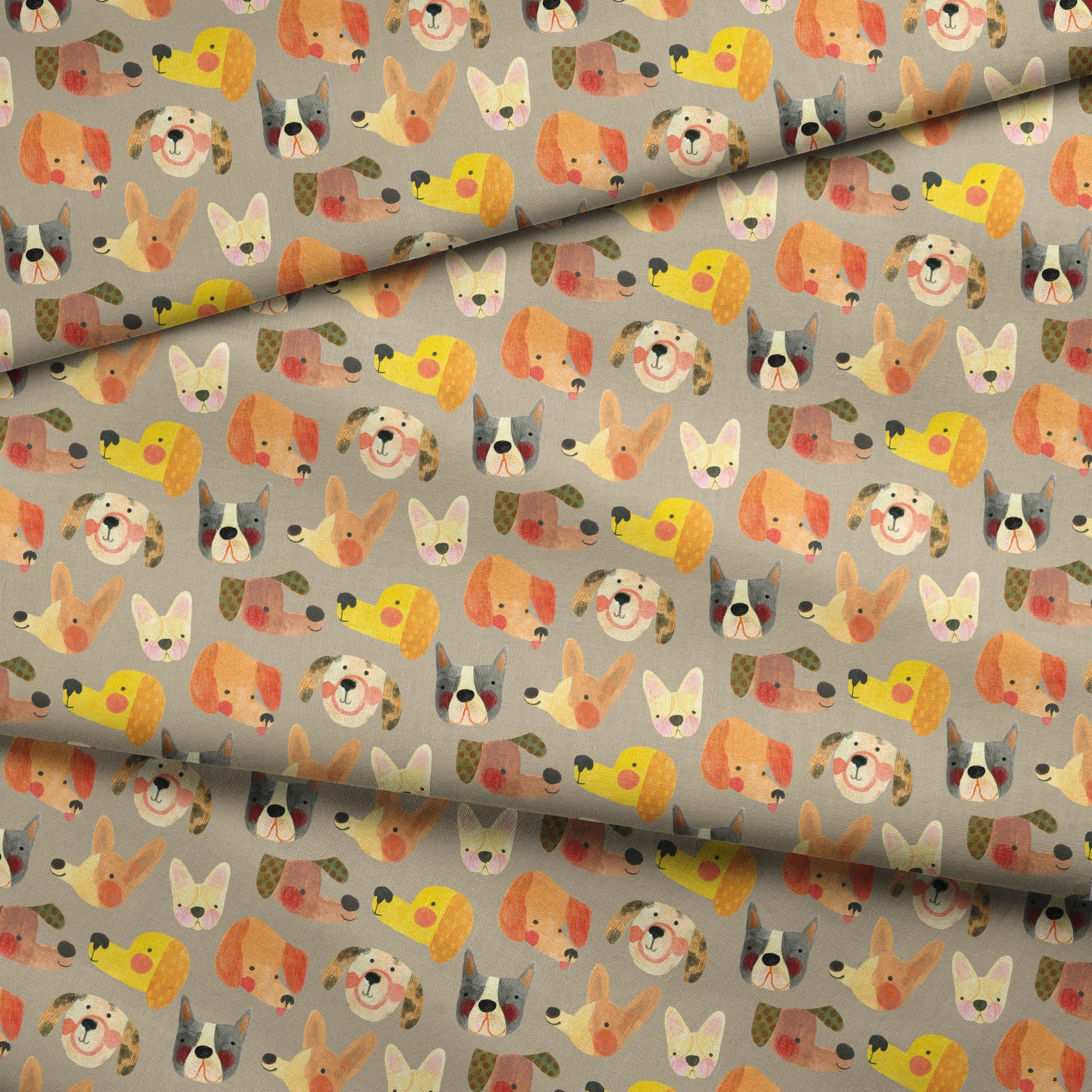 fabric fold mockup
