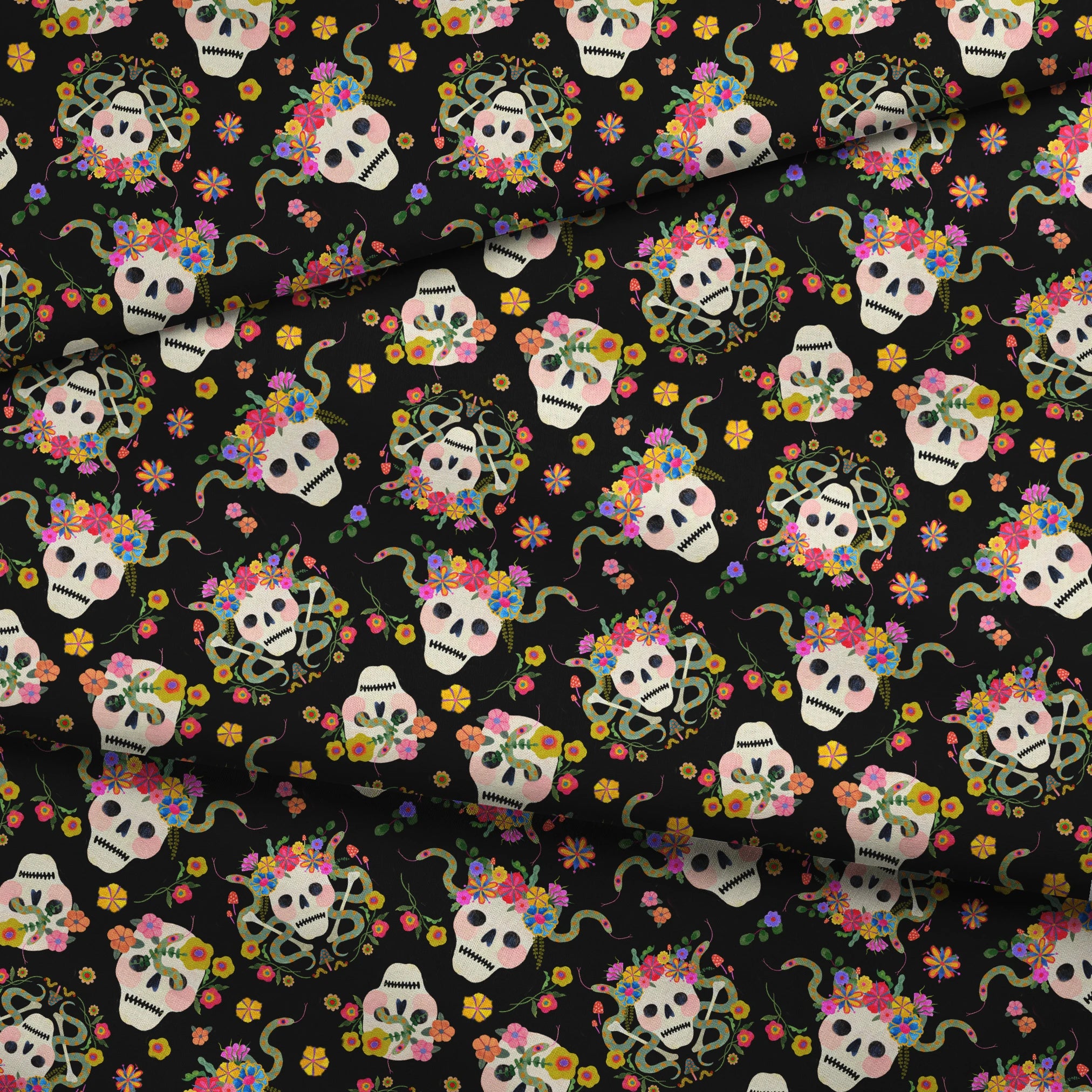 fabric fold mockup