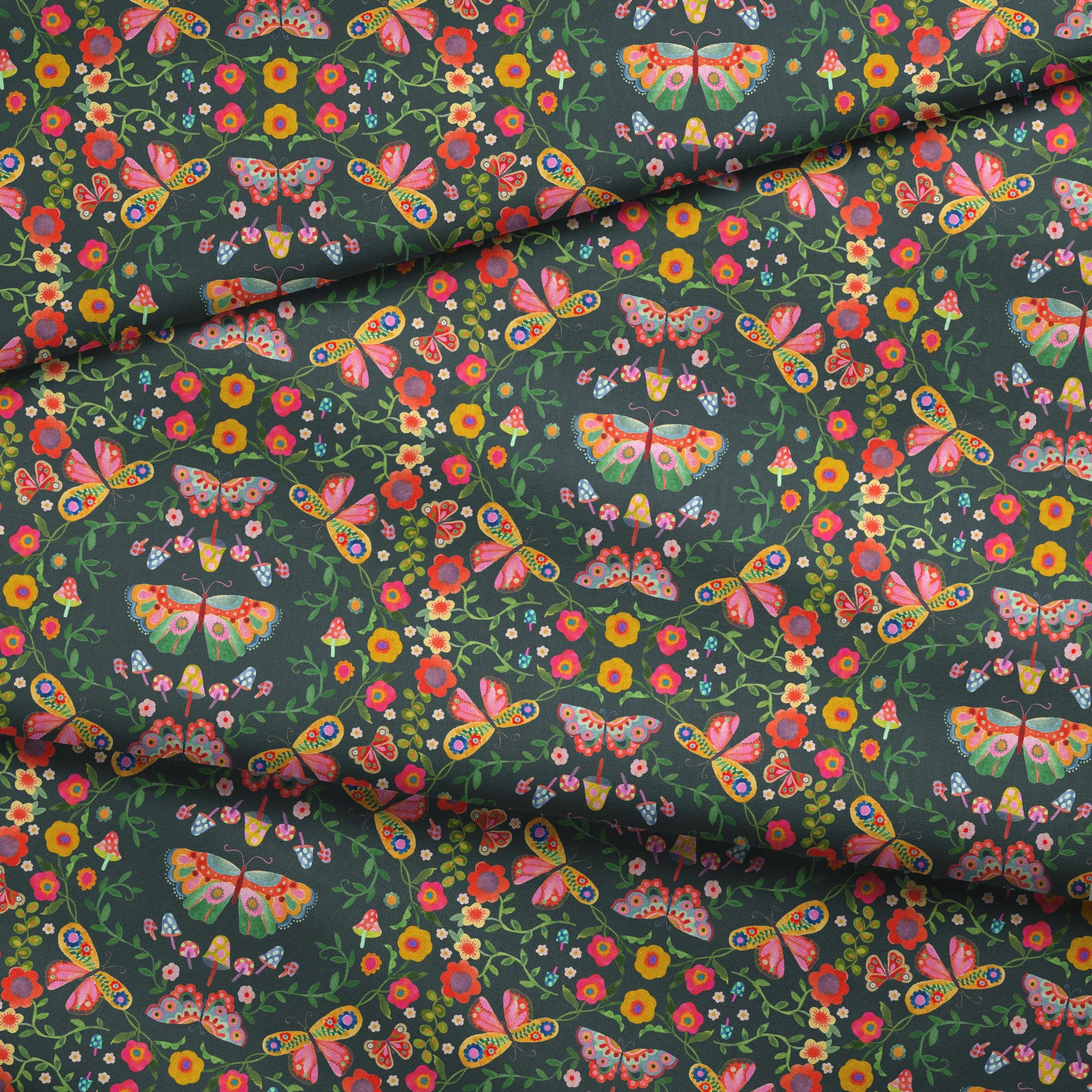 fabric fold mockup