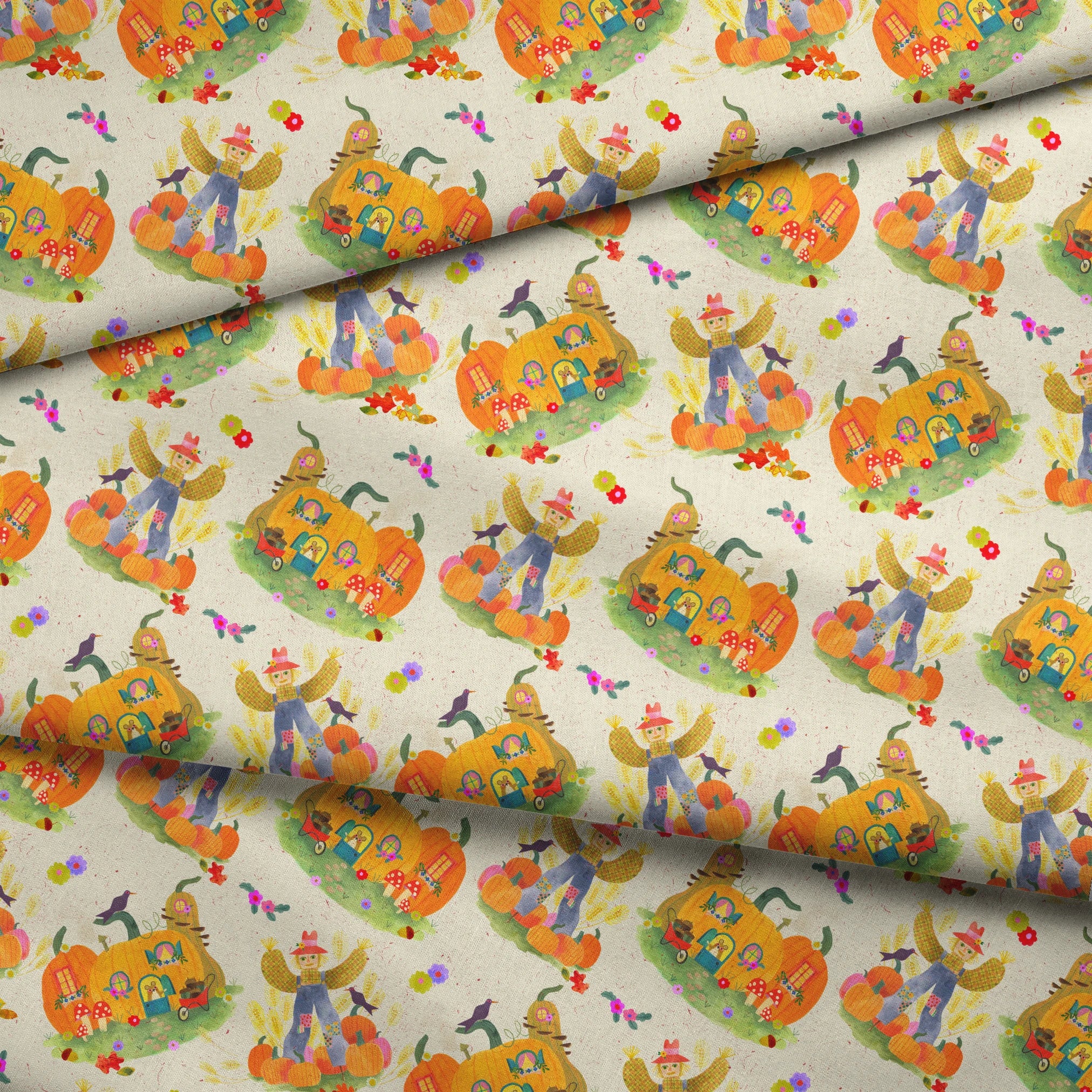 fabric fold mockup