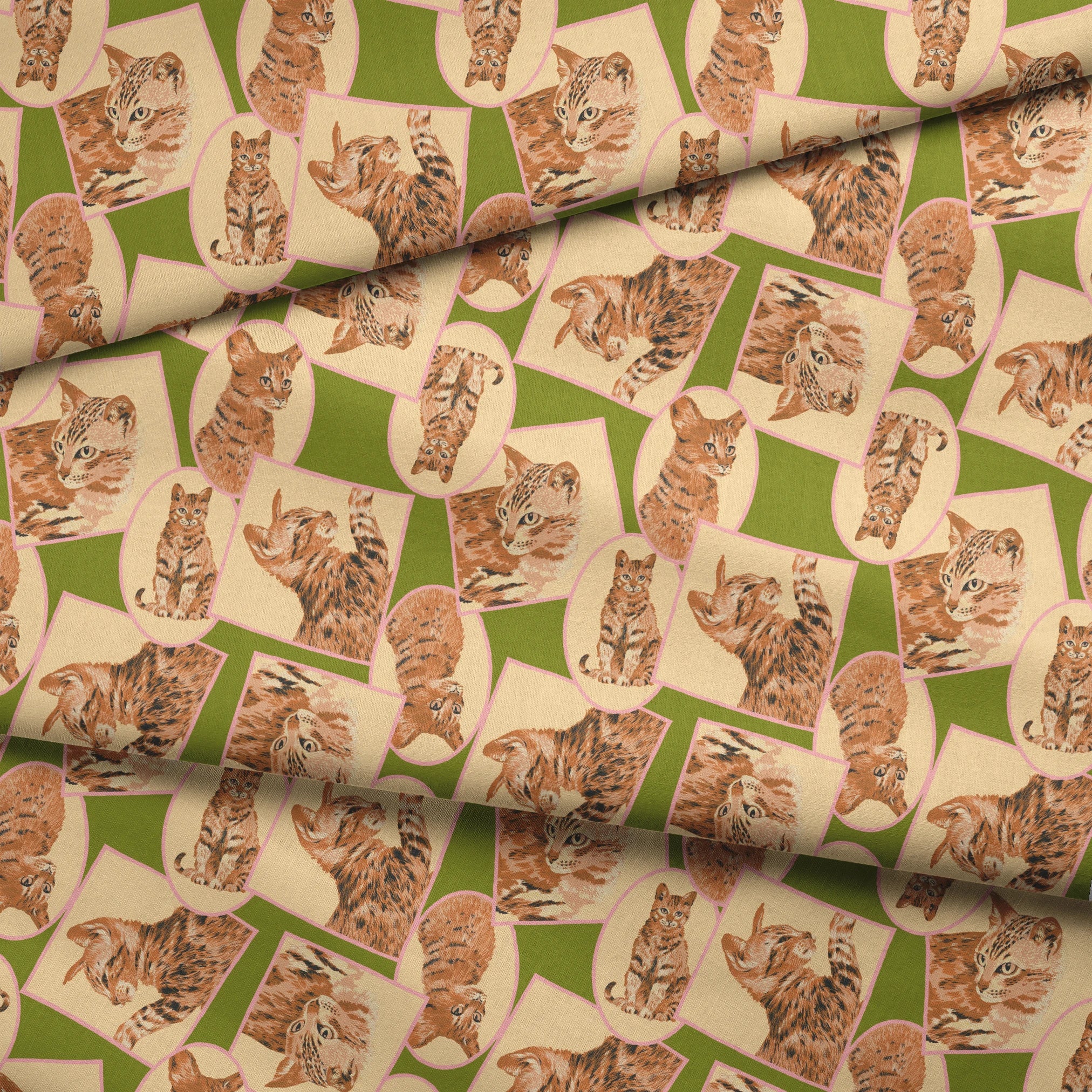 fabric fold mockup