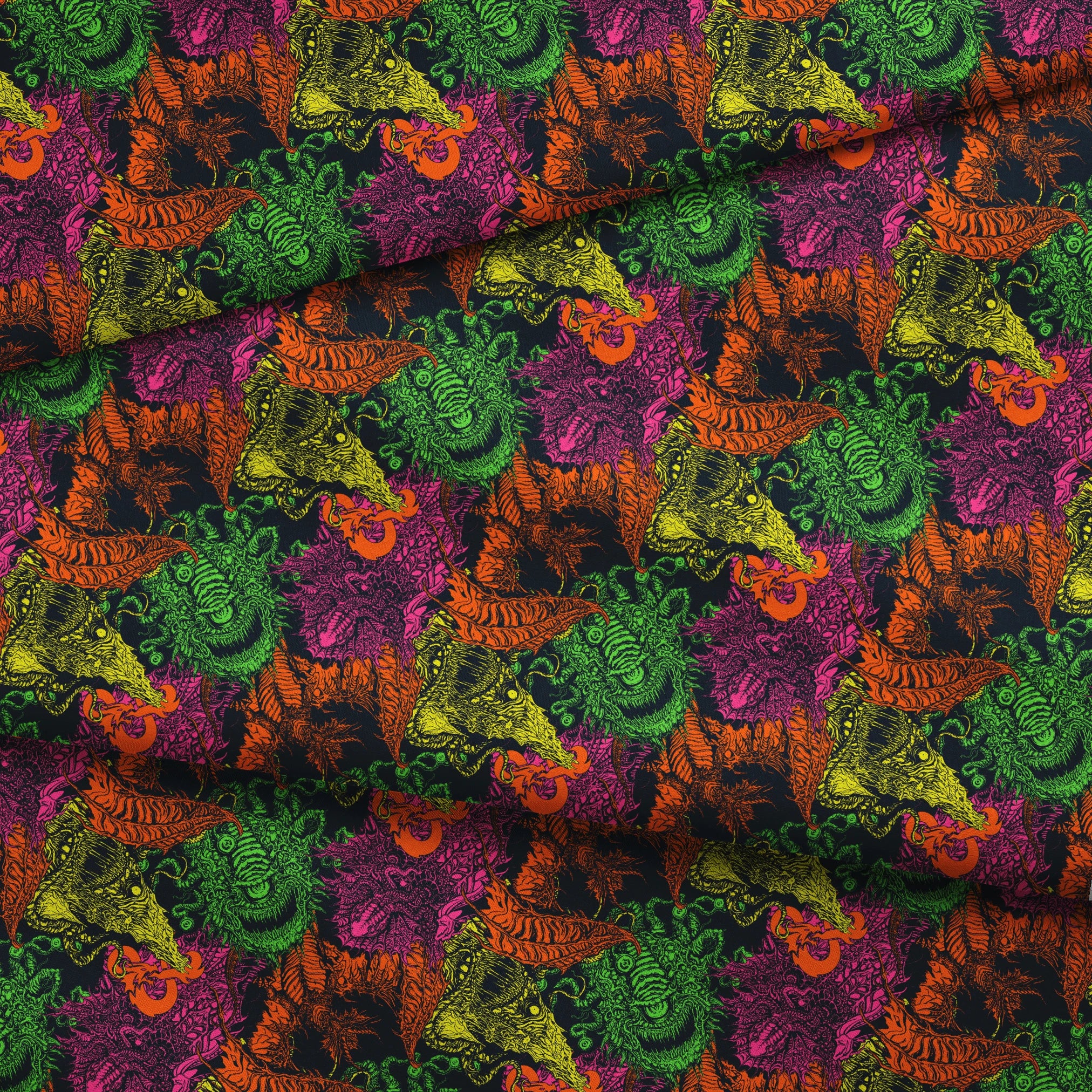 fabric fold mockup