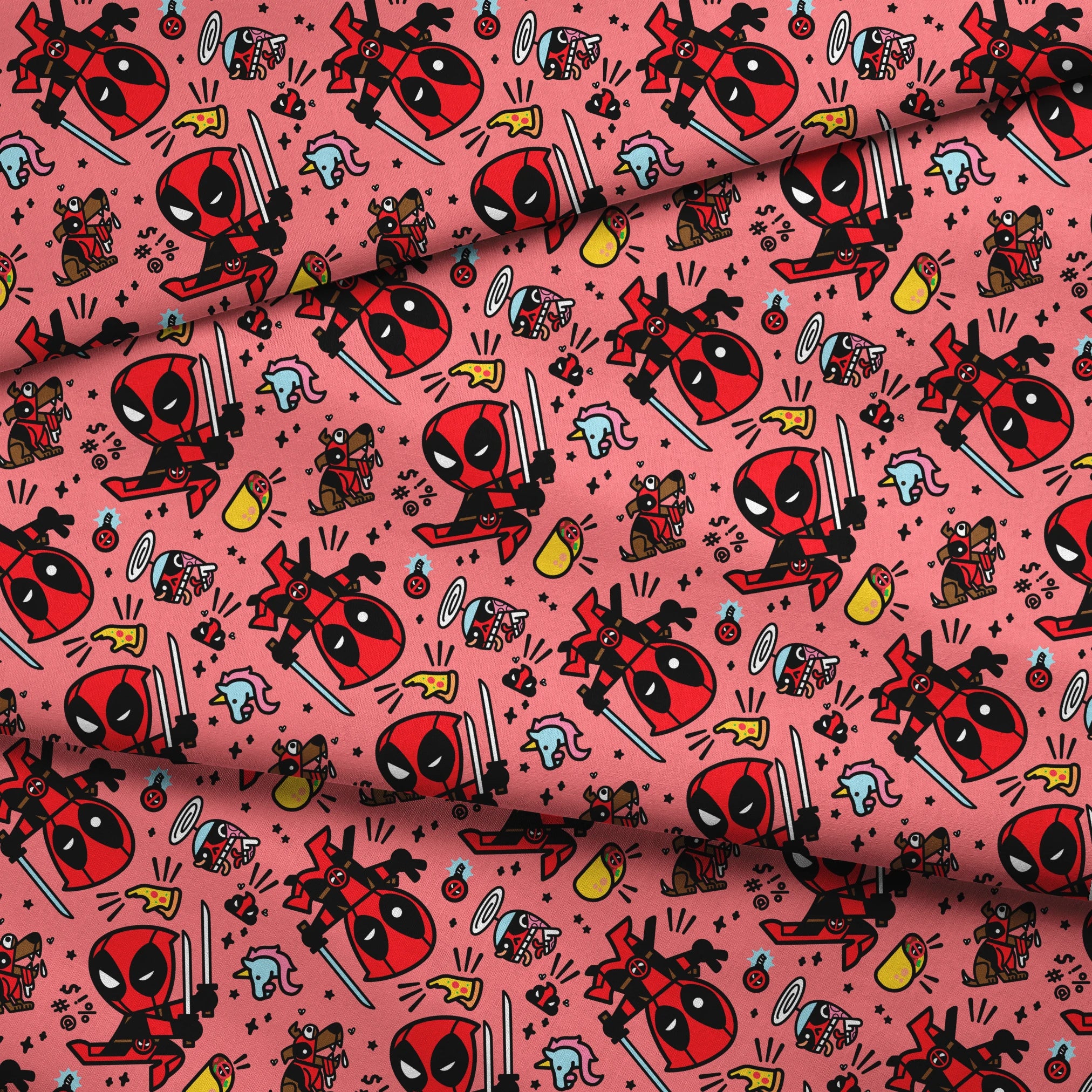 fabric fold mockup