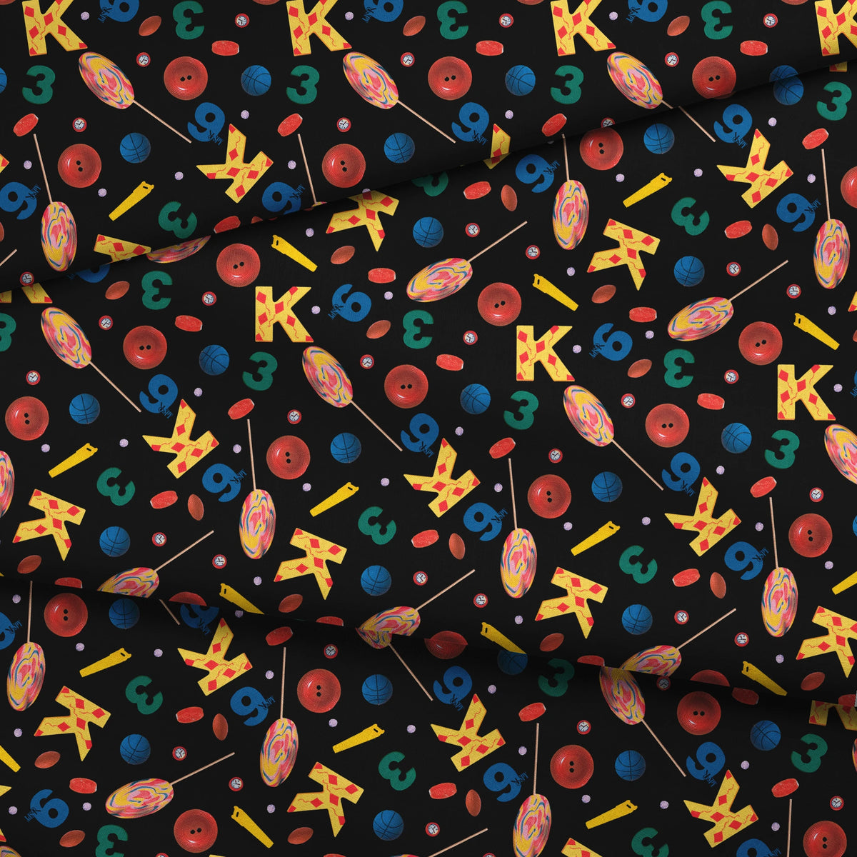 fabric fold mockup
