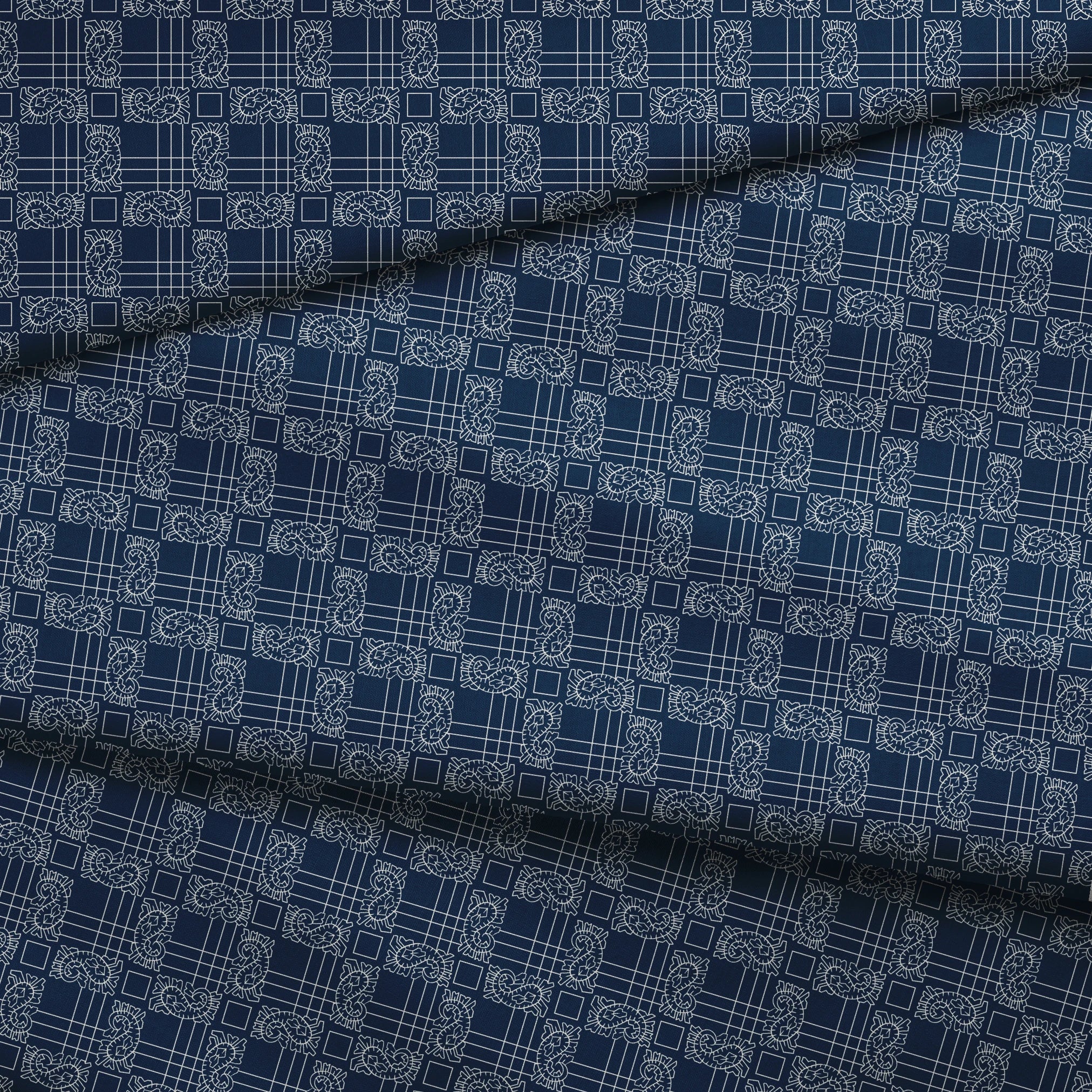 fabric fold mockup