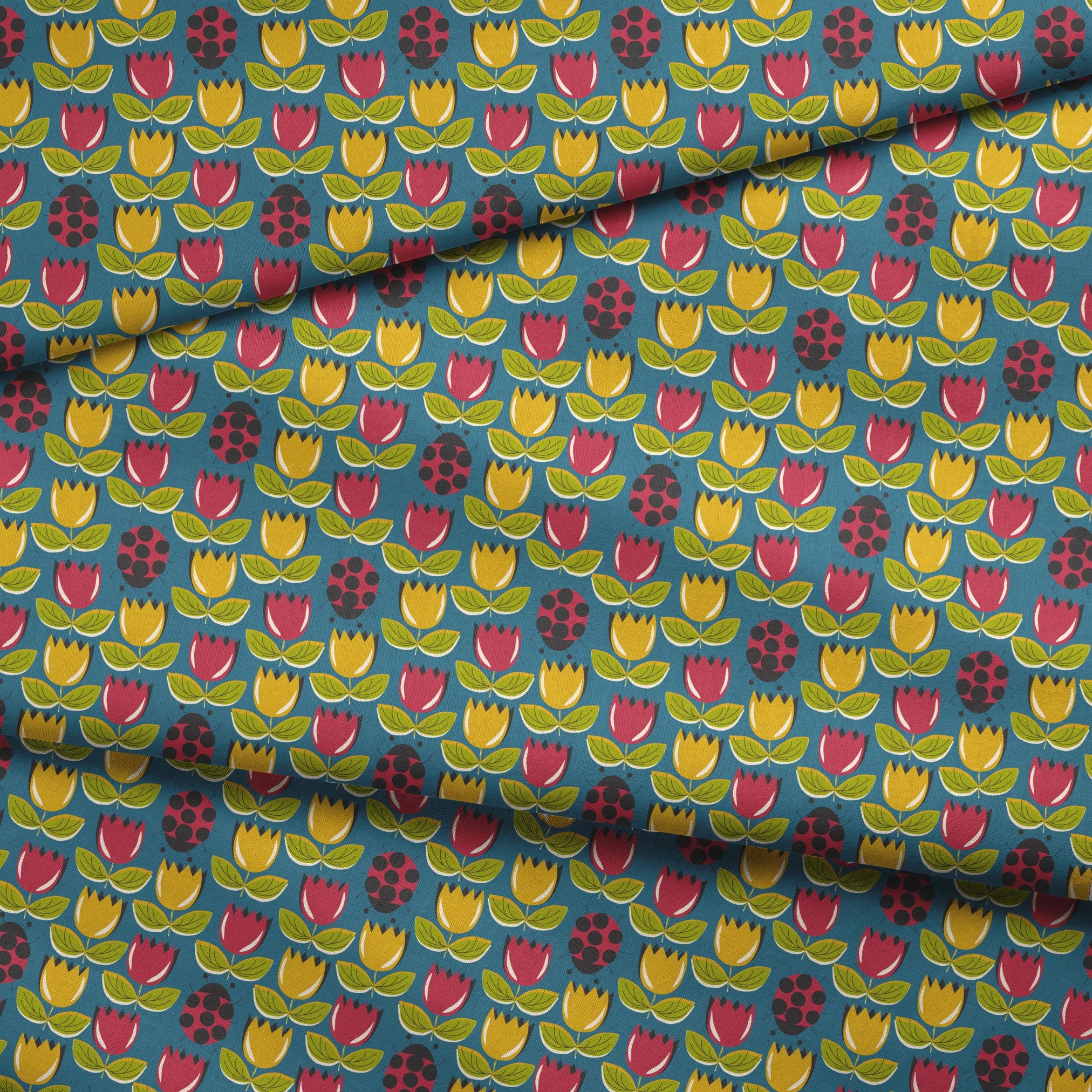 fabric fold mockup