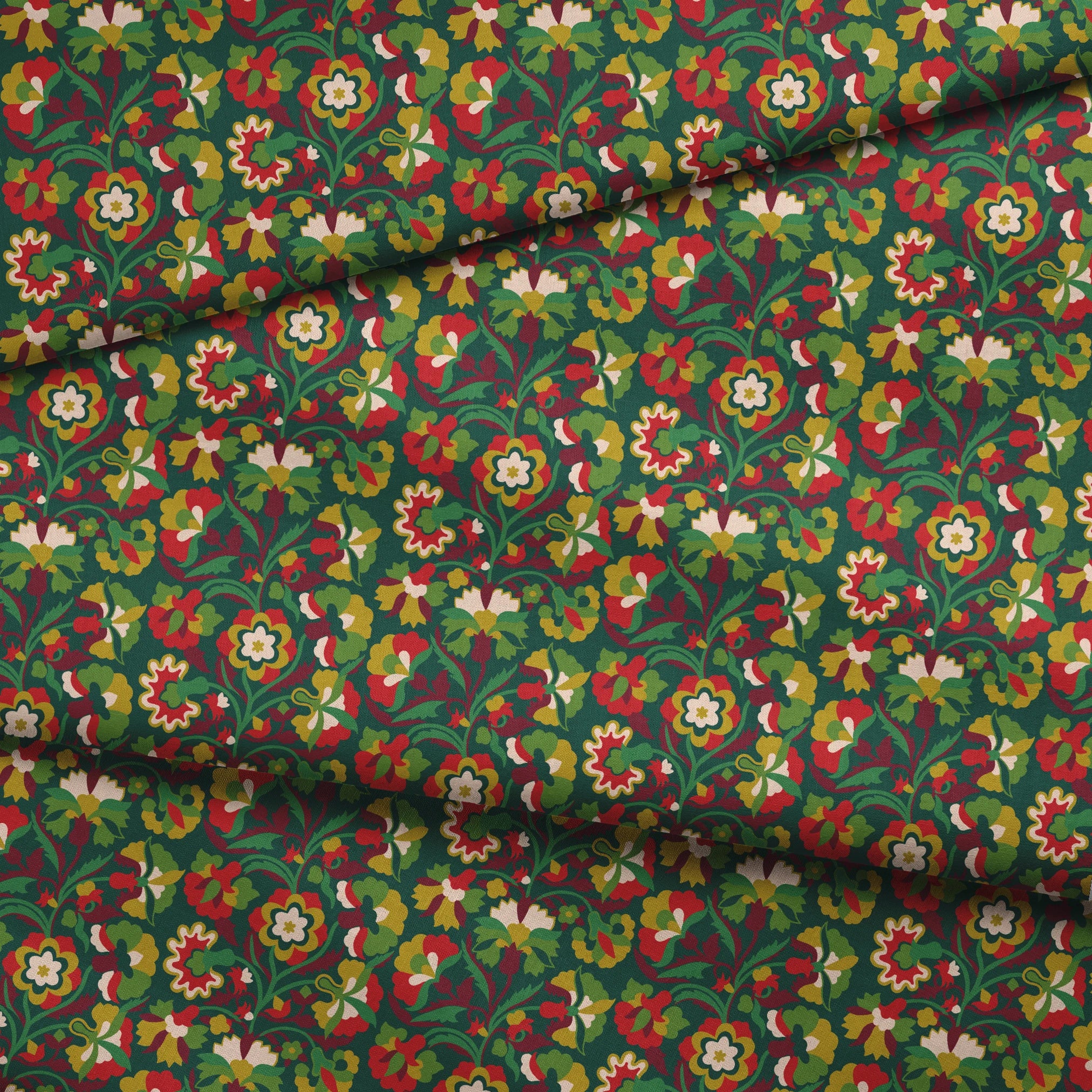 fabric fold mockup