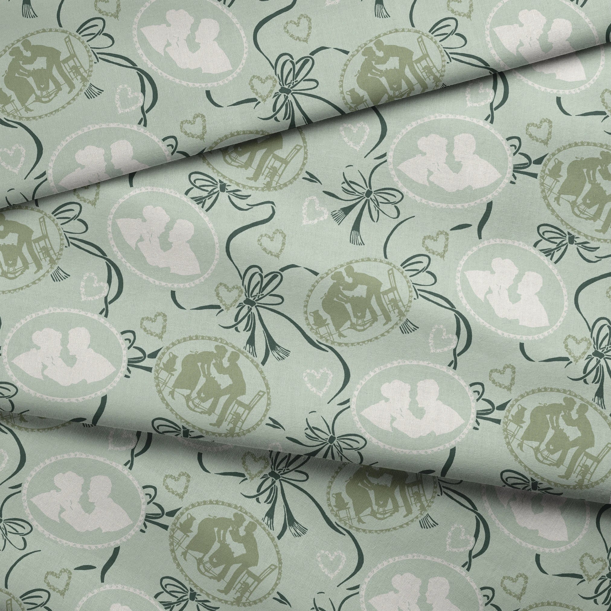 fabric fold mockup
