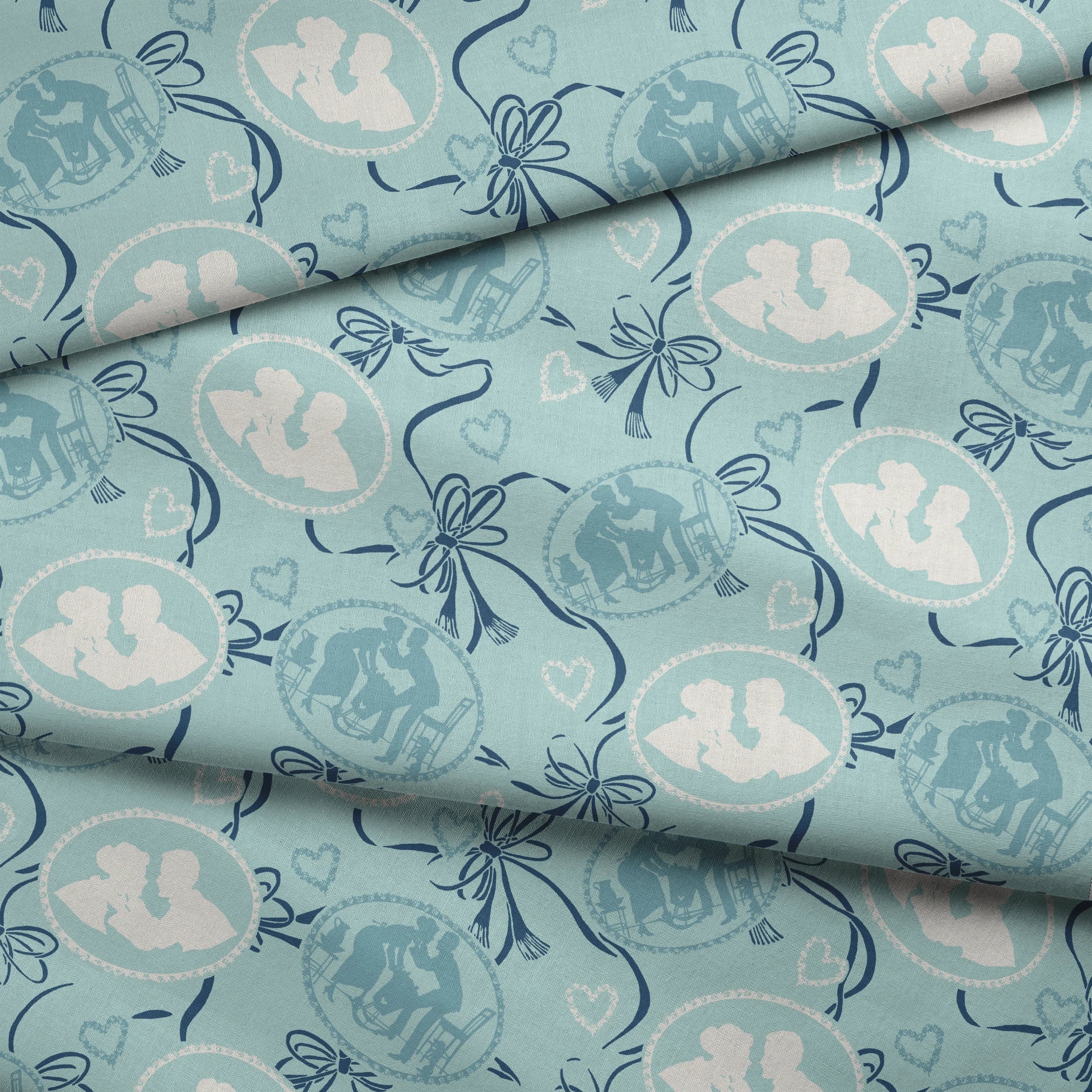 fabric fold mockup
