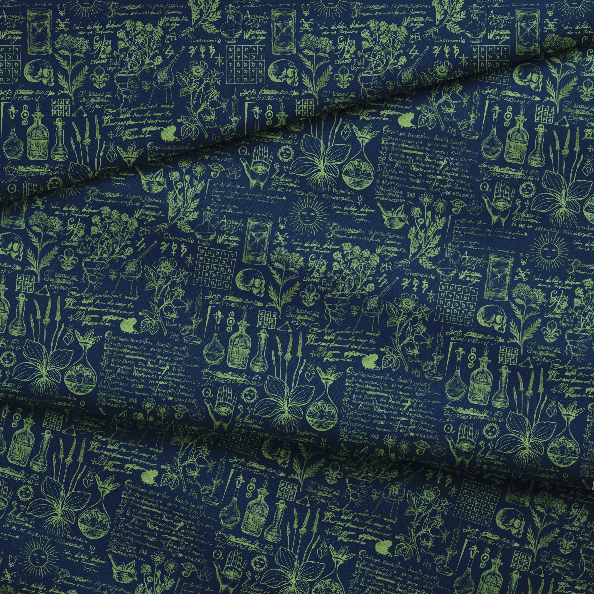 fabric fold mockup