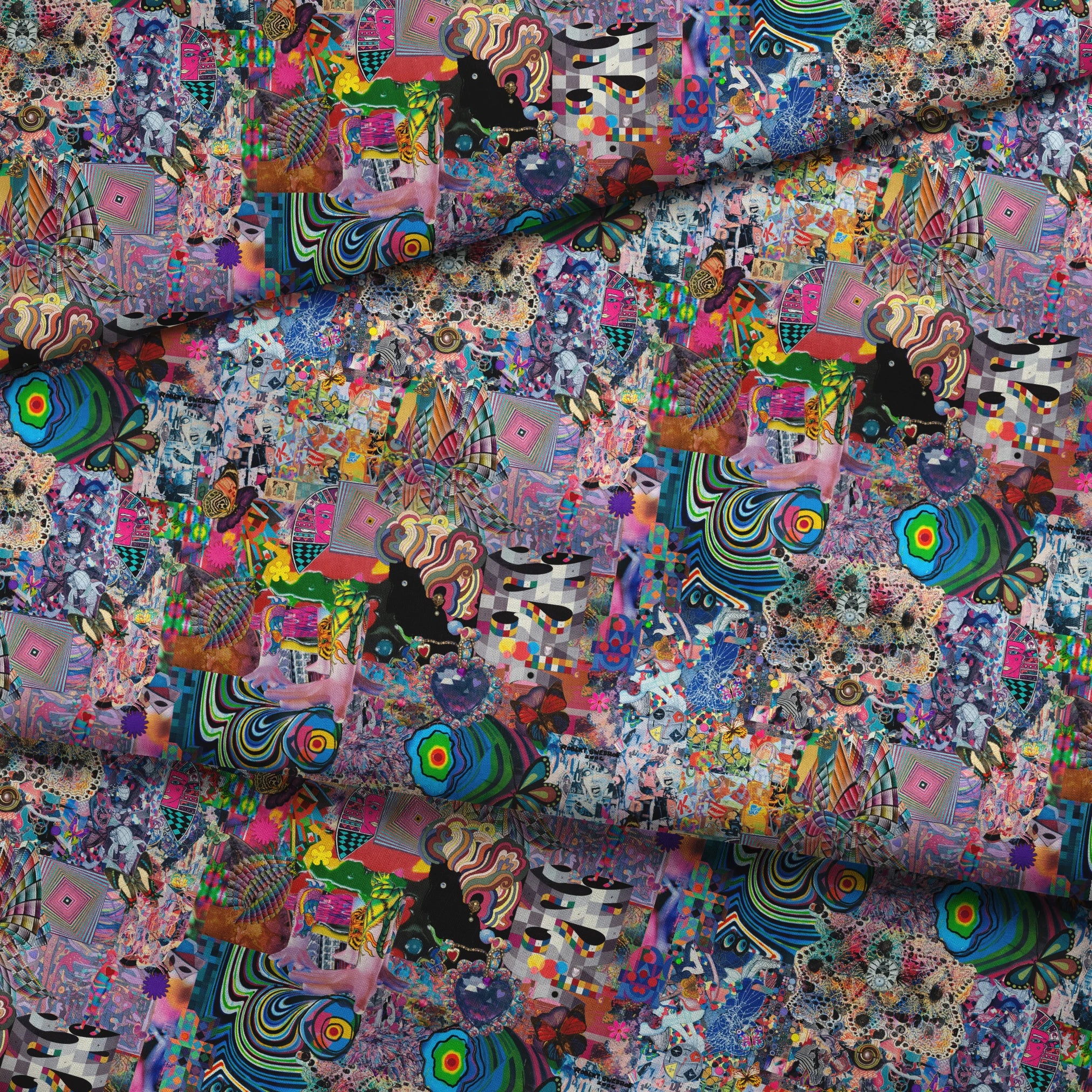 fabric fold mockup