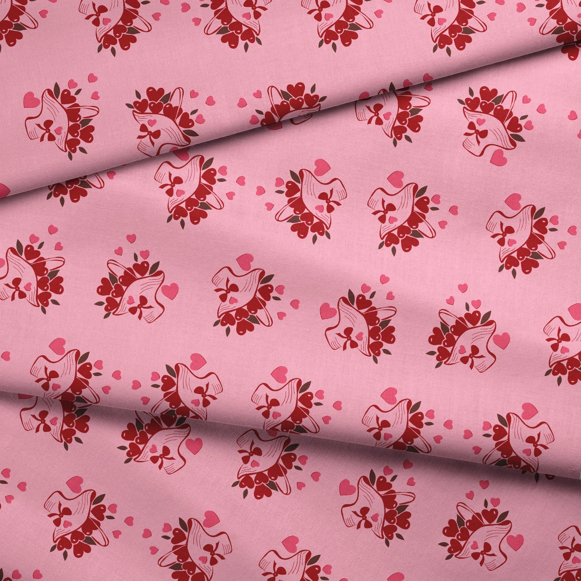 fabric fold mockup