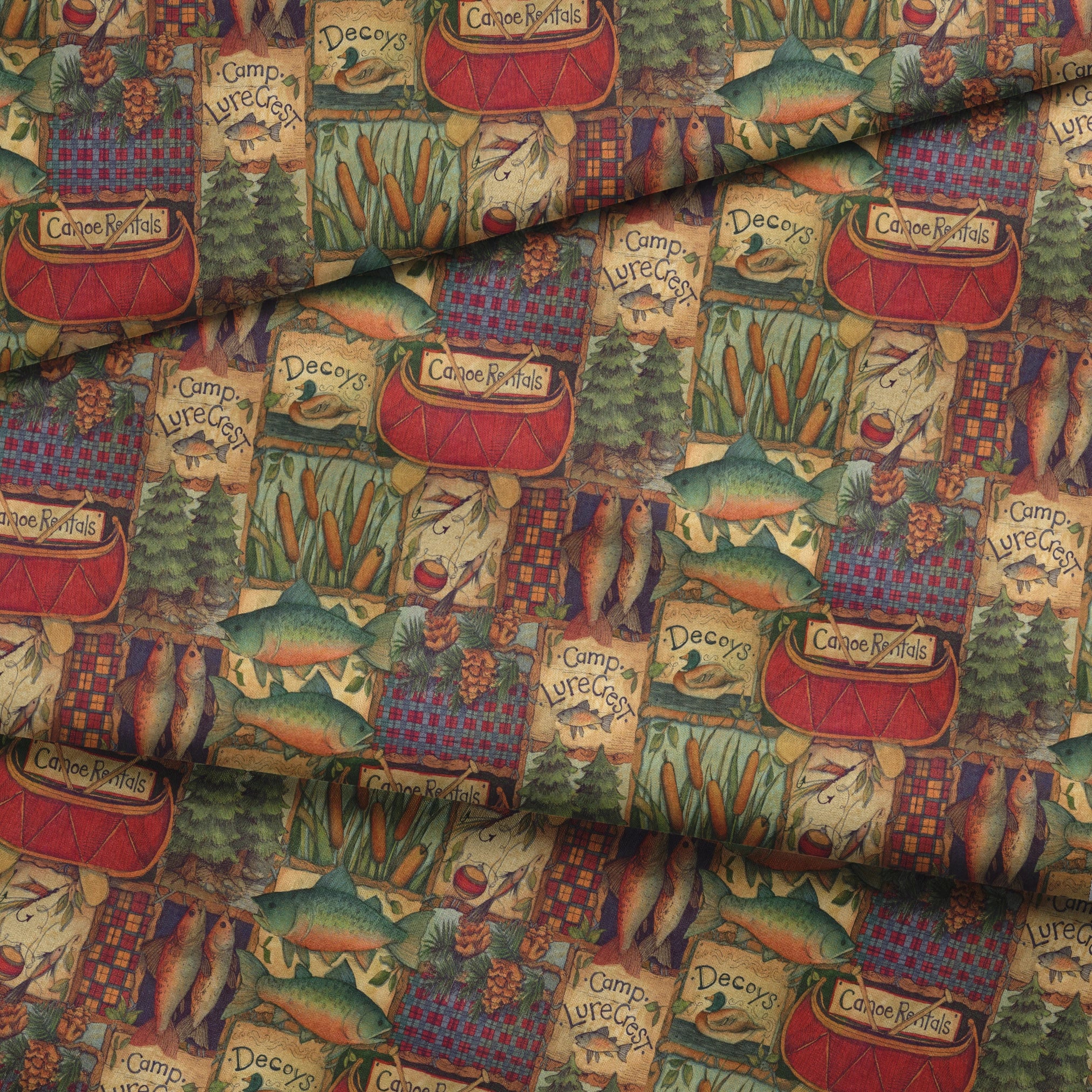 fabric fold mockup