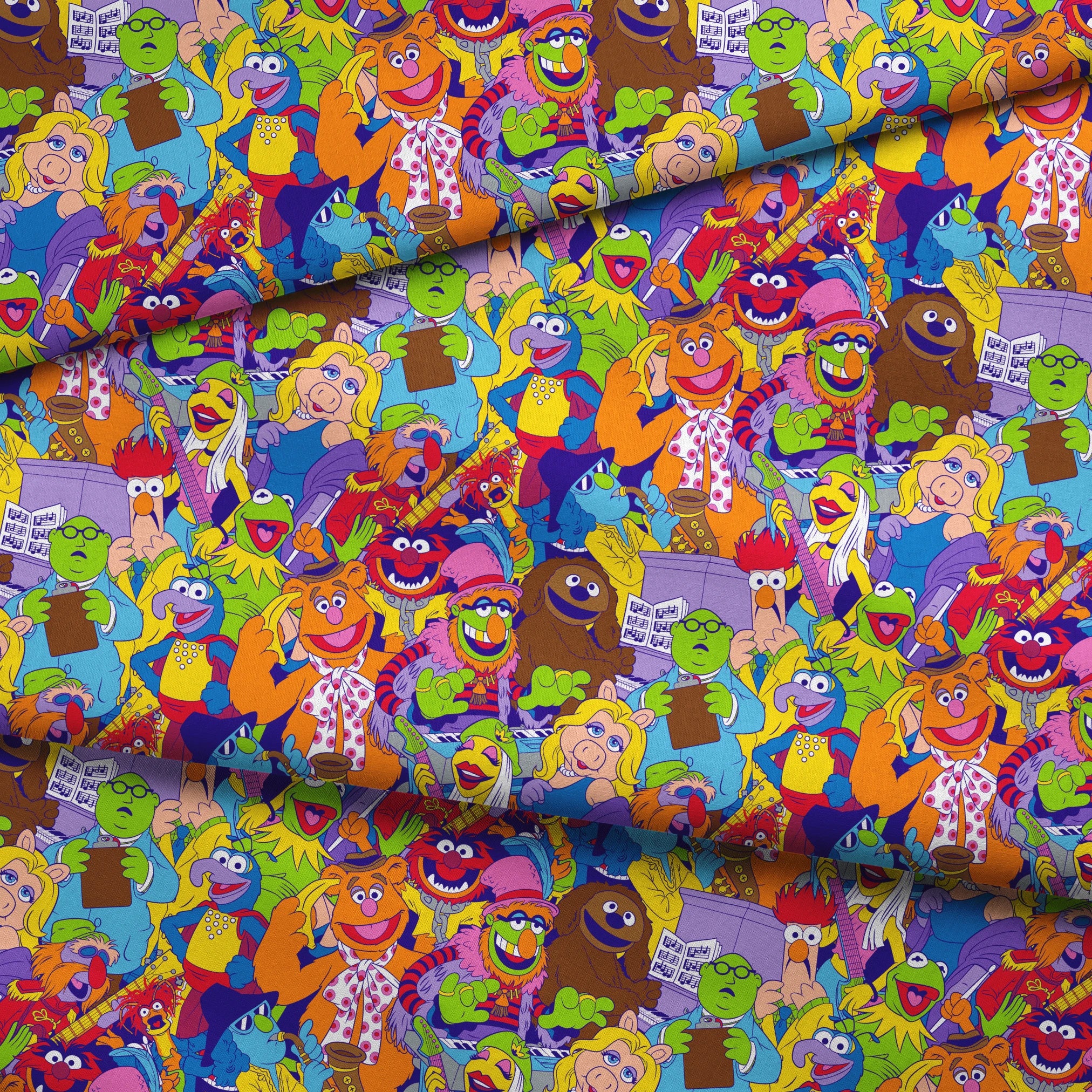 fabric fold mockup