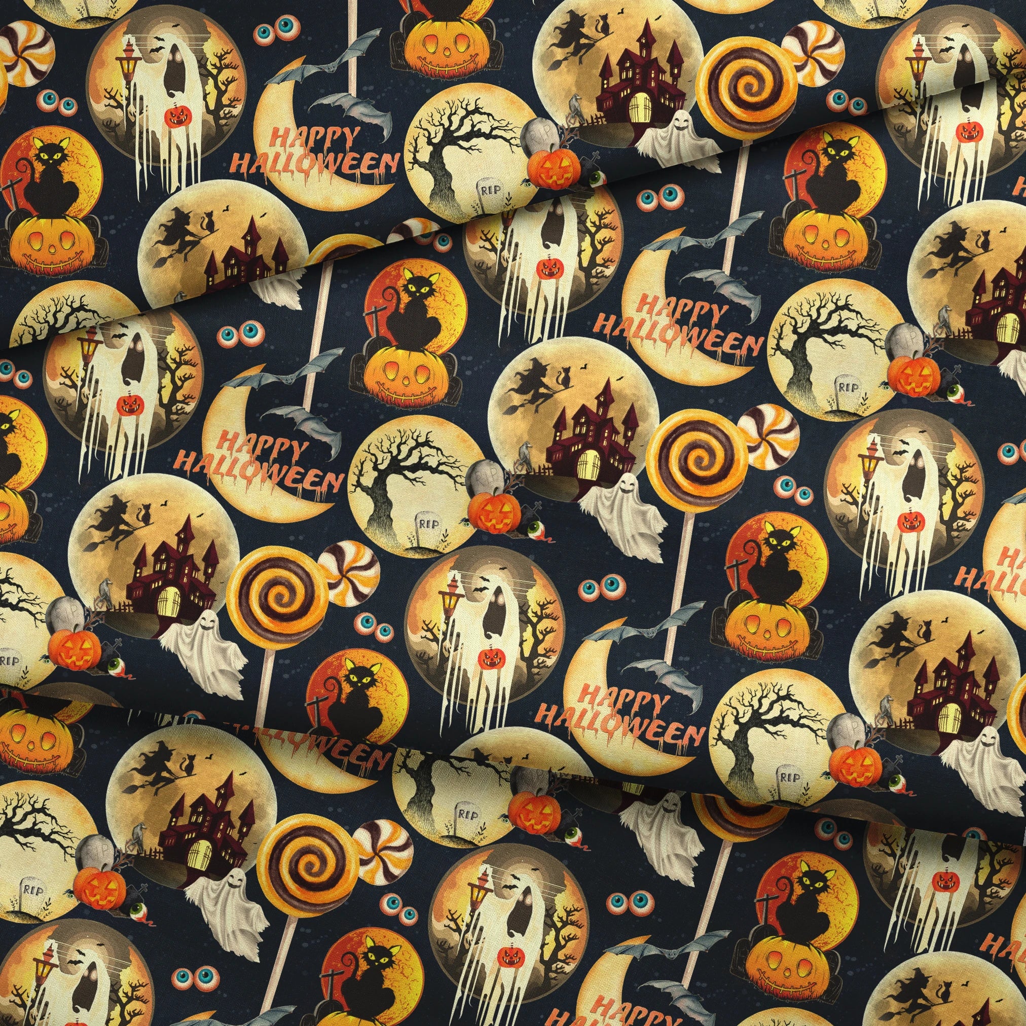 fabric fold mockup
