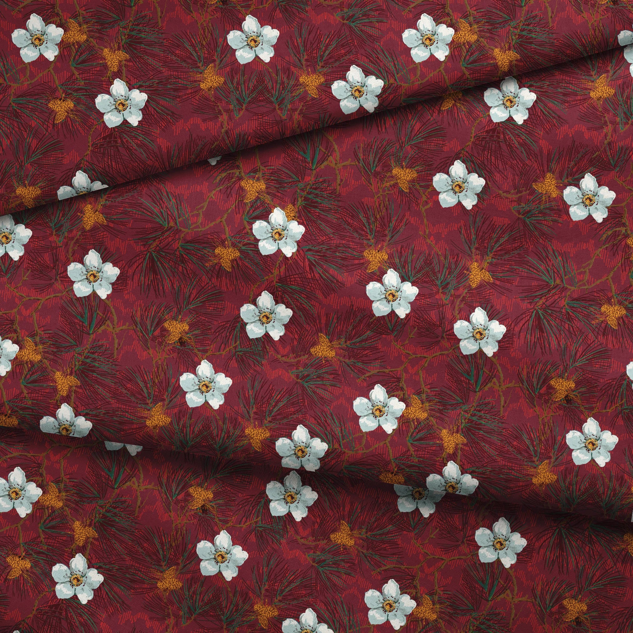 fabric fold mockup