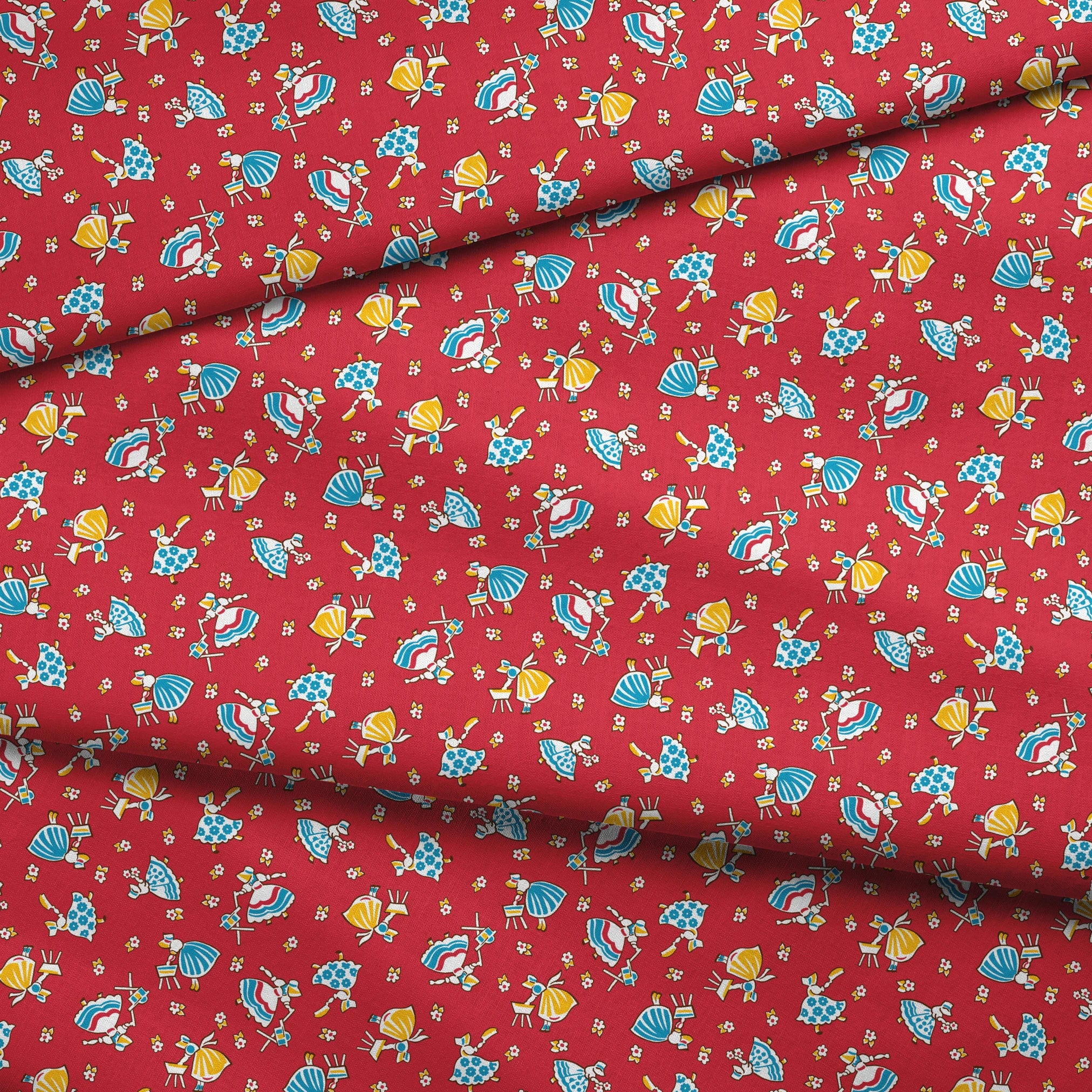 fabric fold mockup