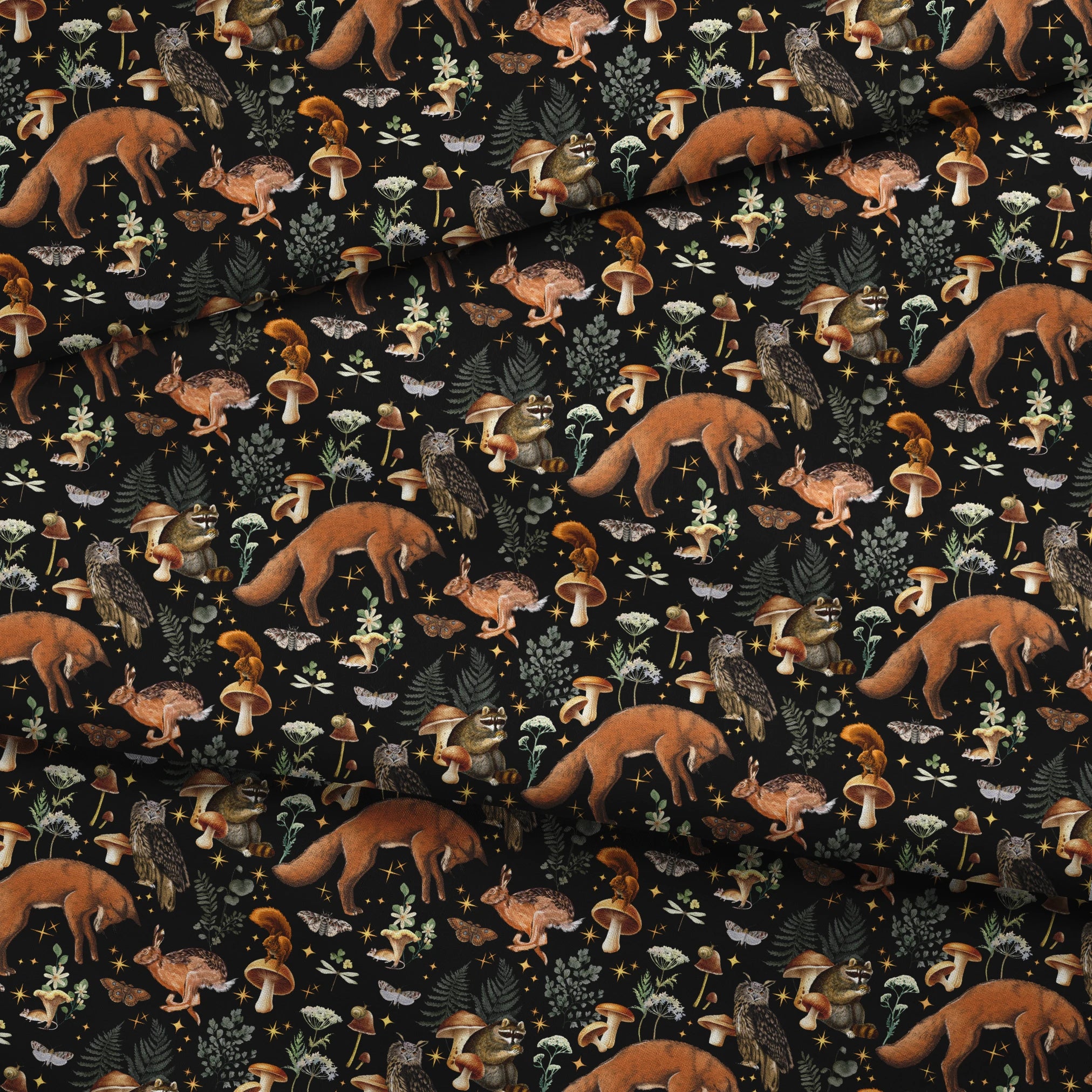 fabric fold mockup