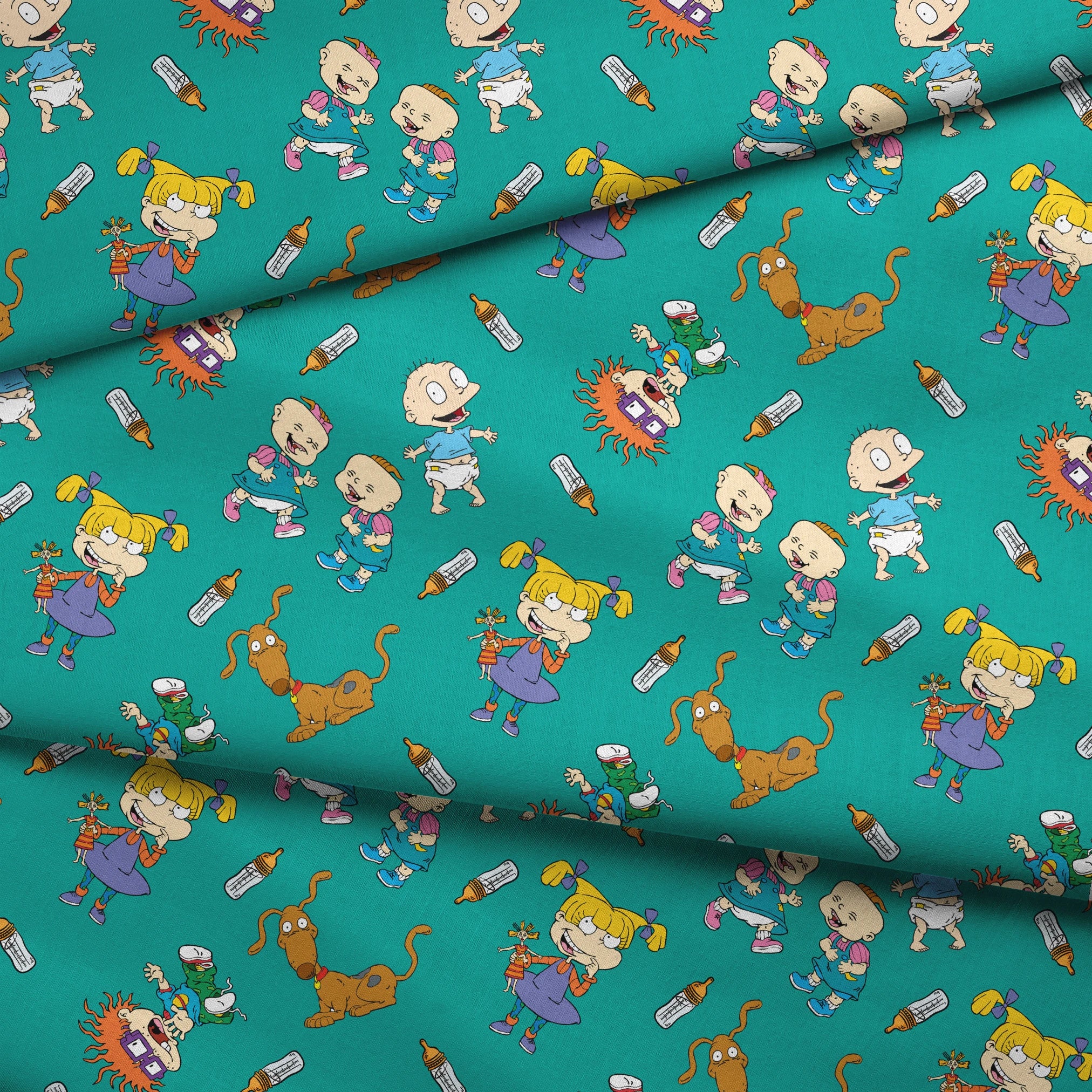 fabric fold mockup