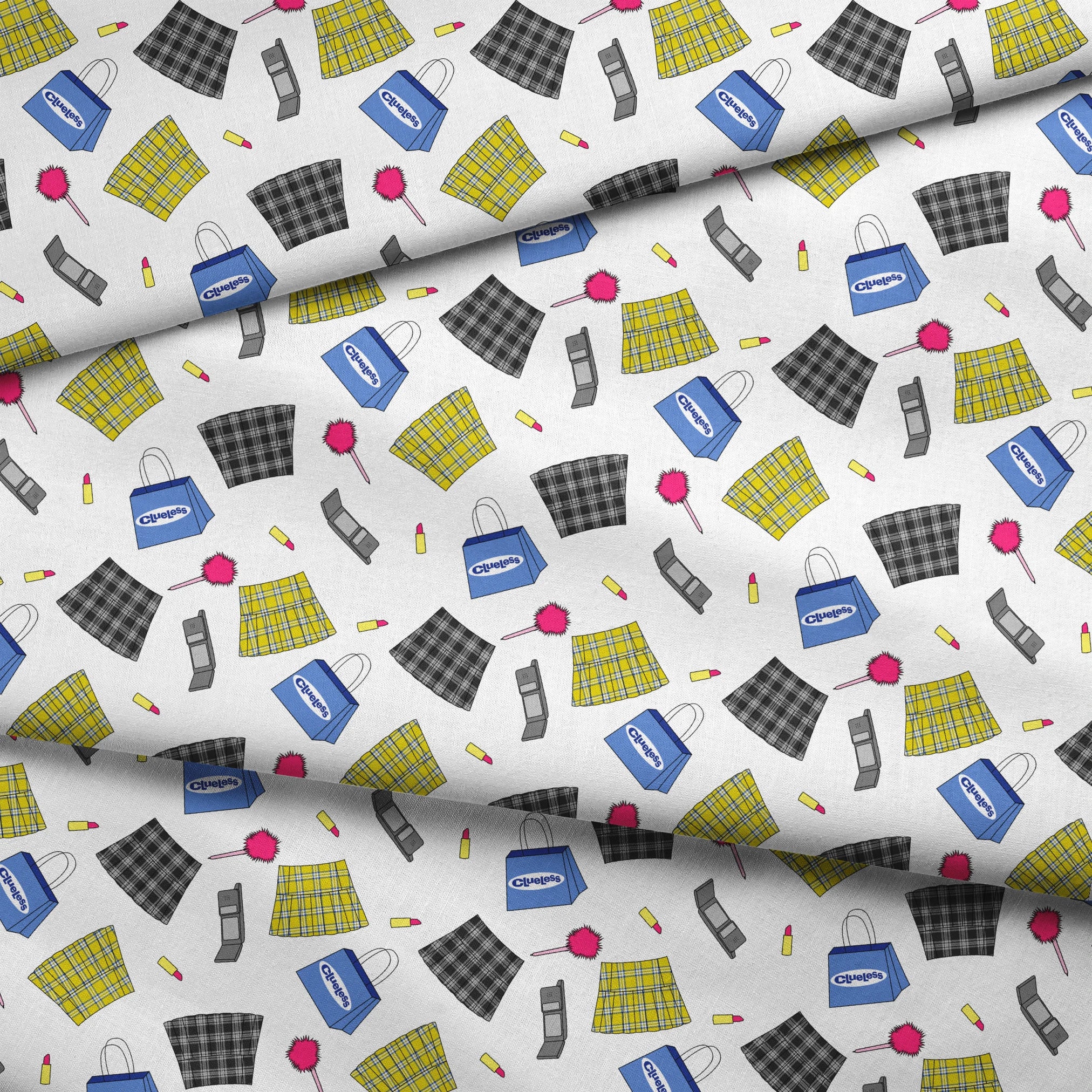 fabric fold mockup