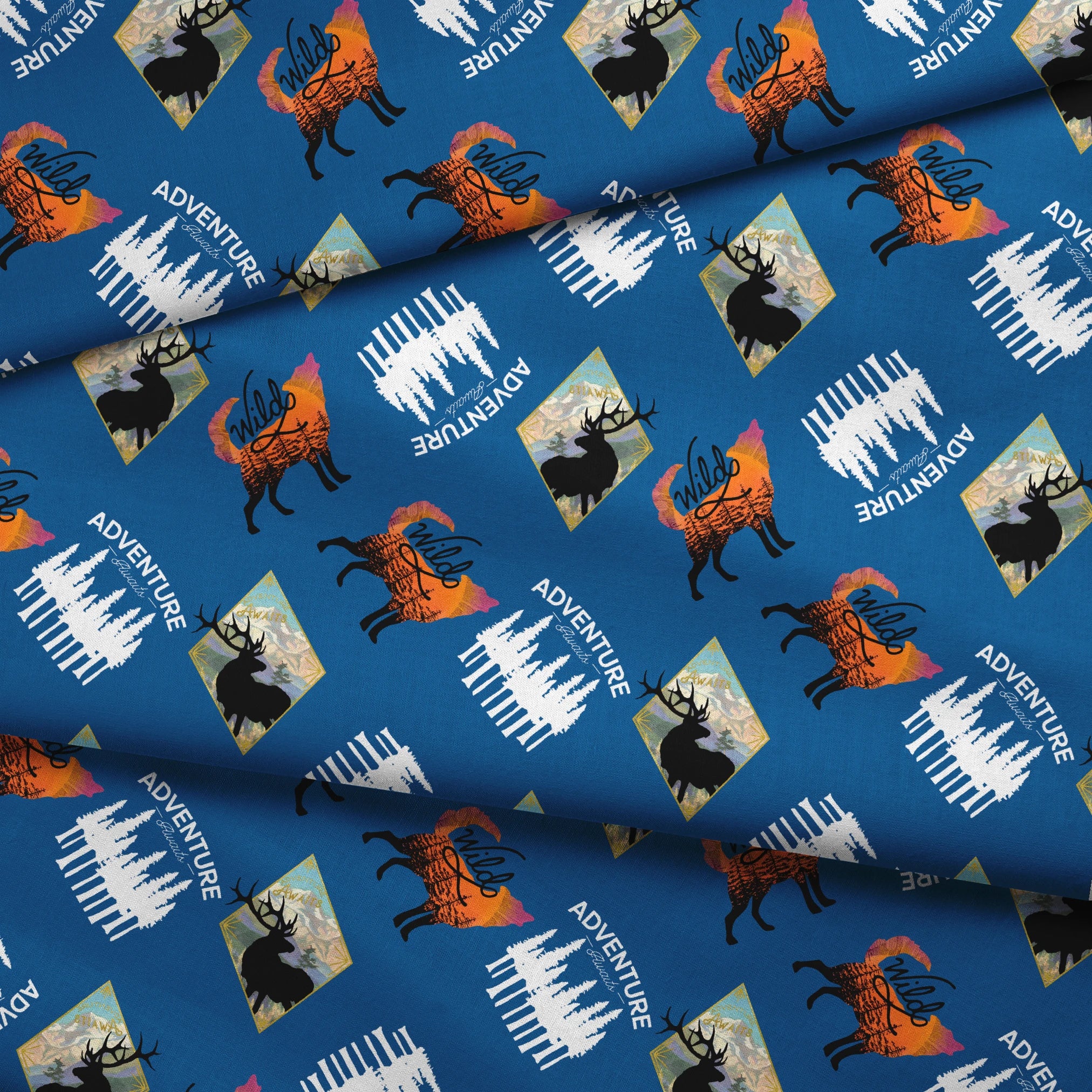 fabric fold mockup