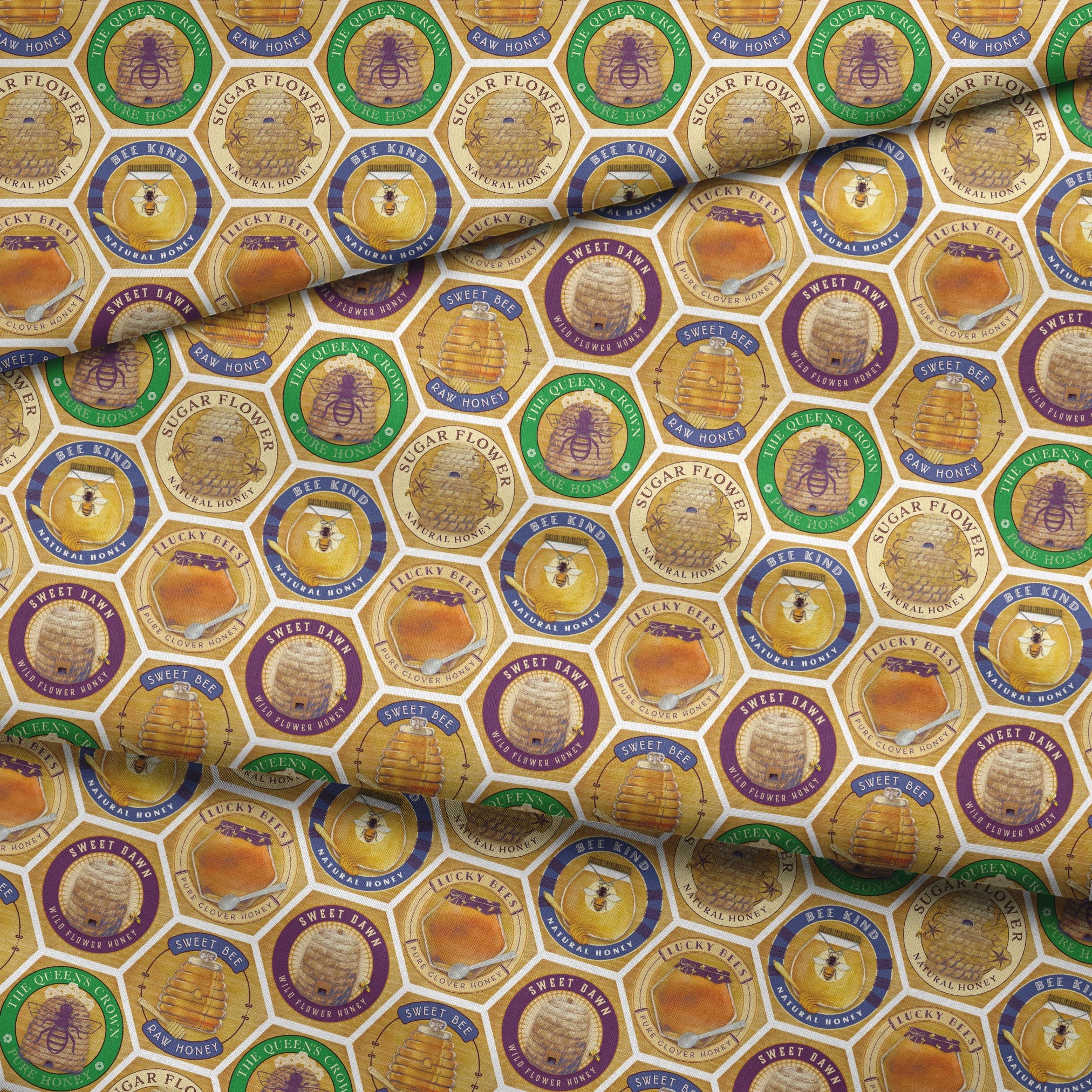 fabric fold mockup