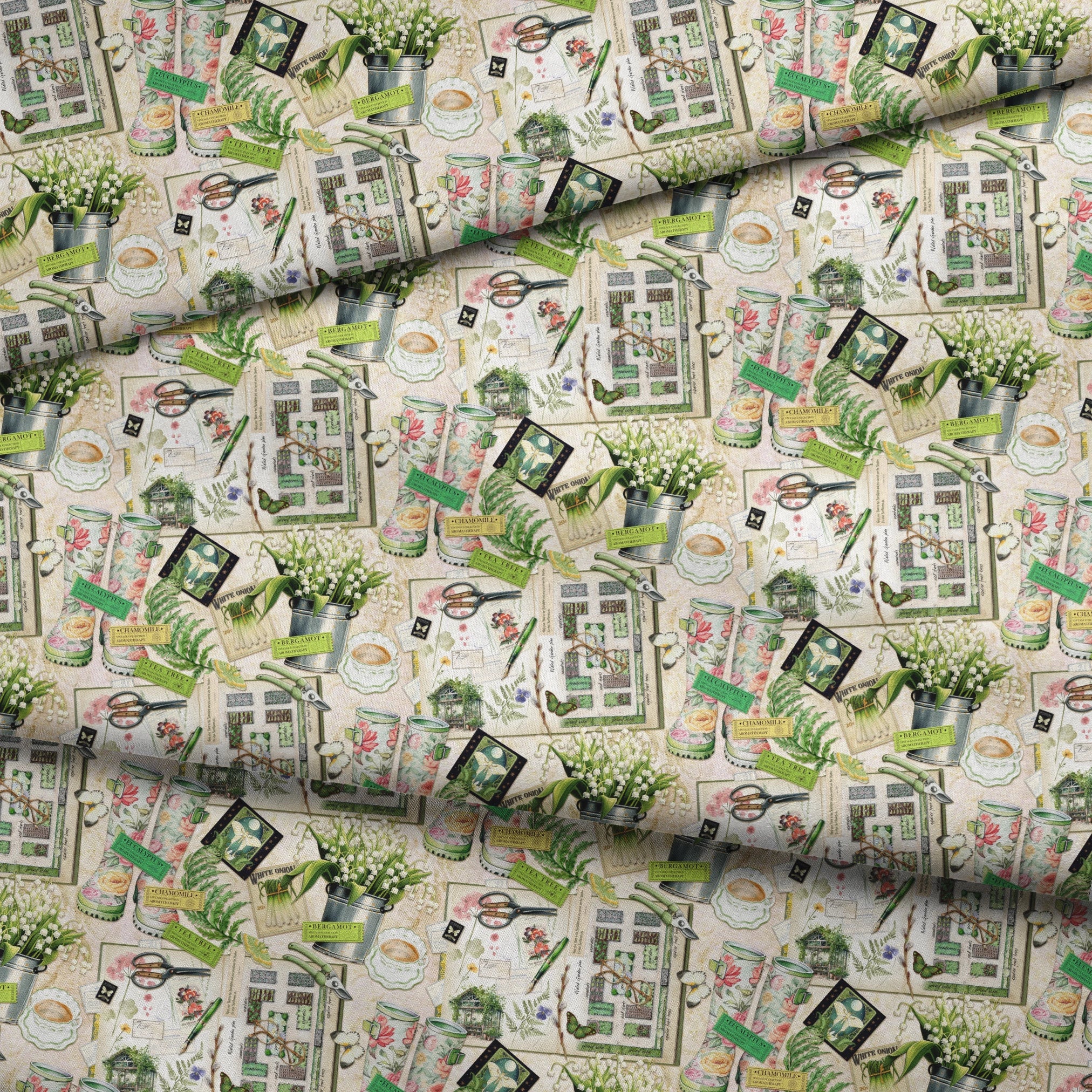 fabric fold mockup