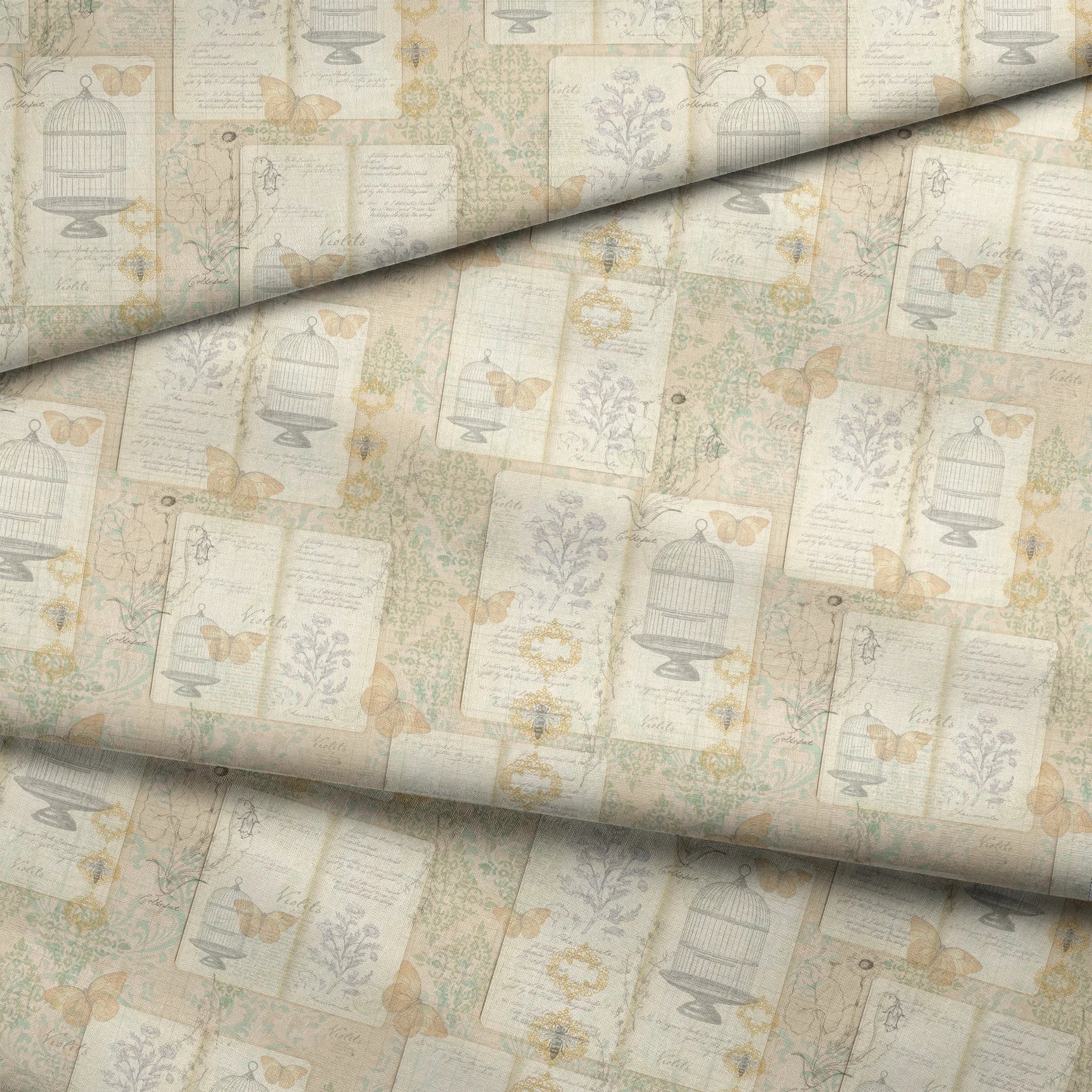 fabric fold mockup