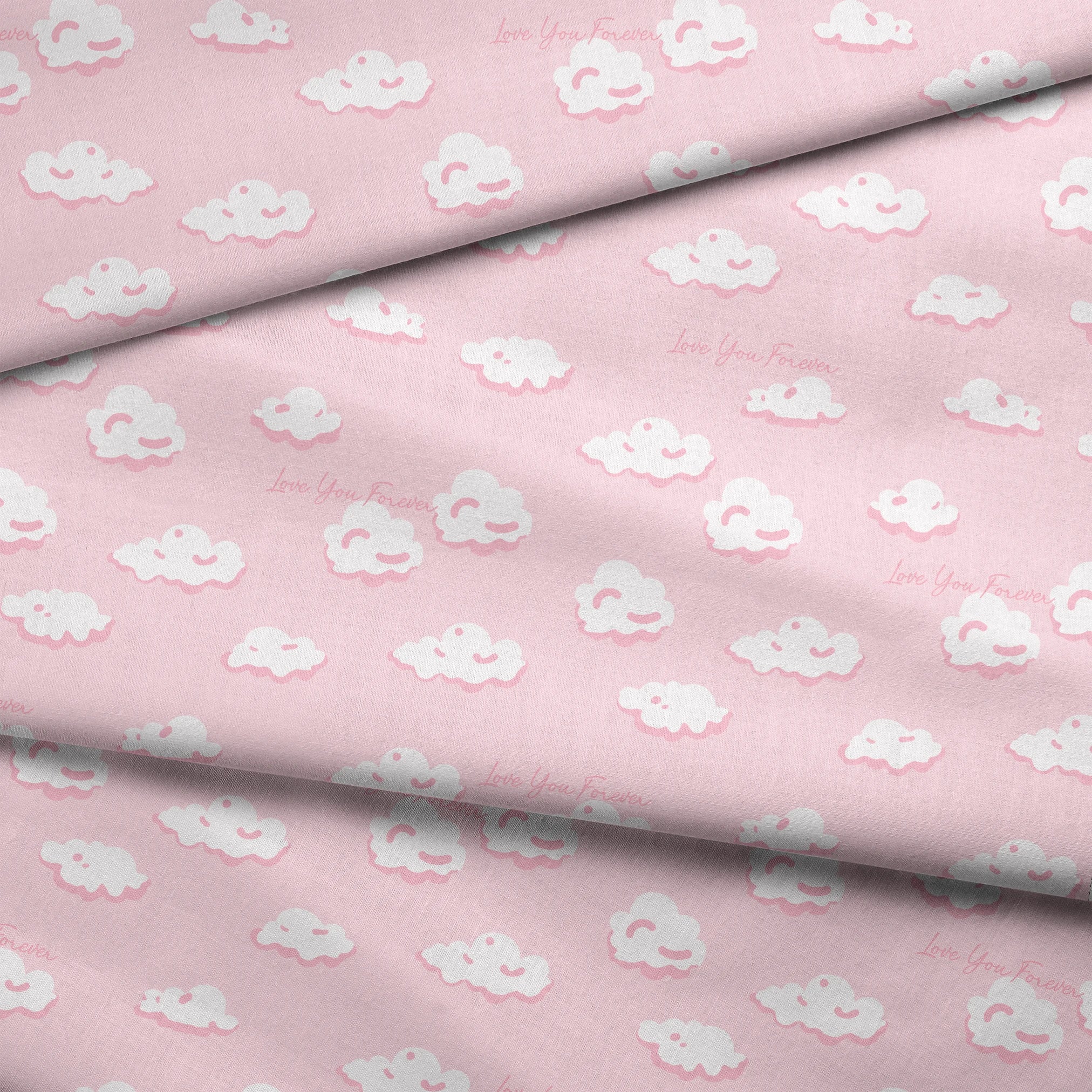 fabric fold mockup