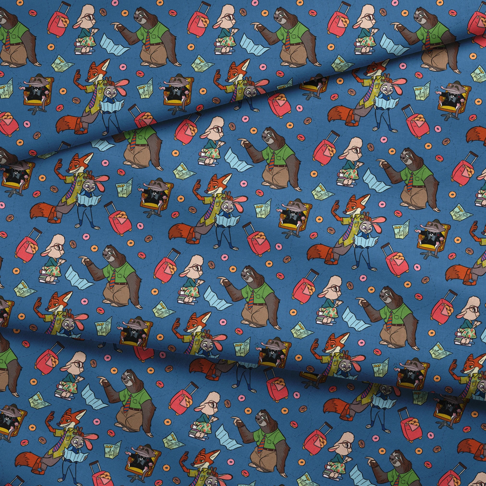 fabric fold mockup