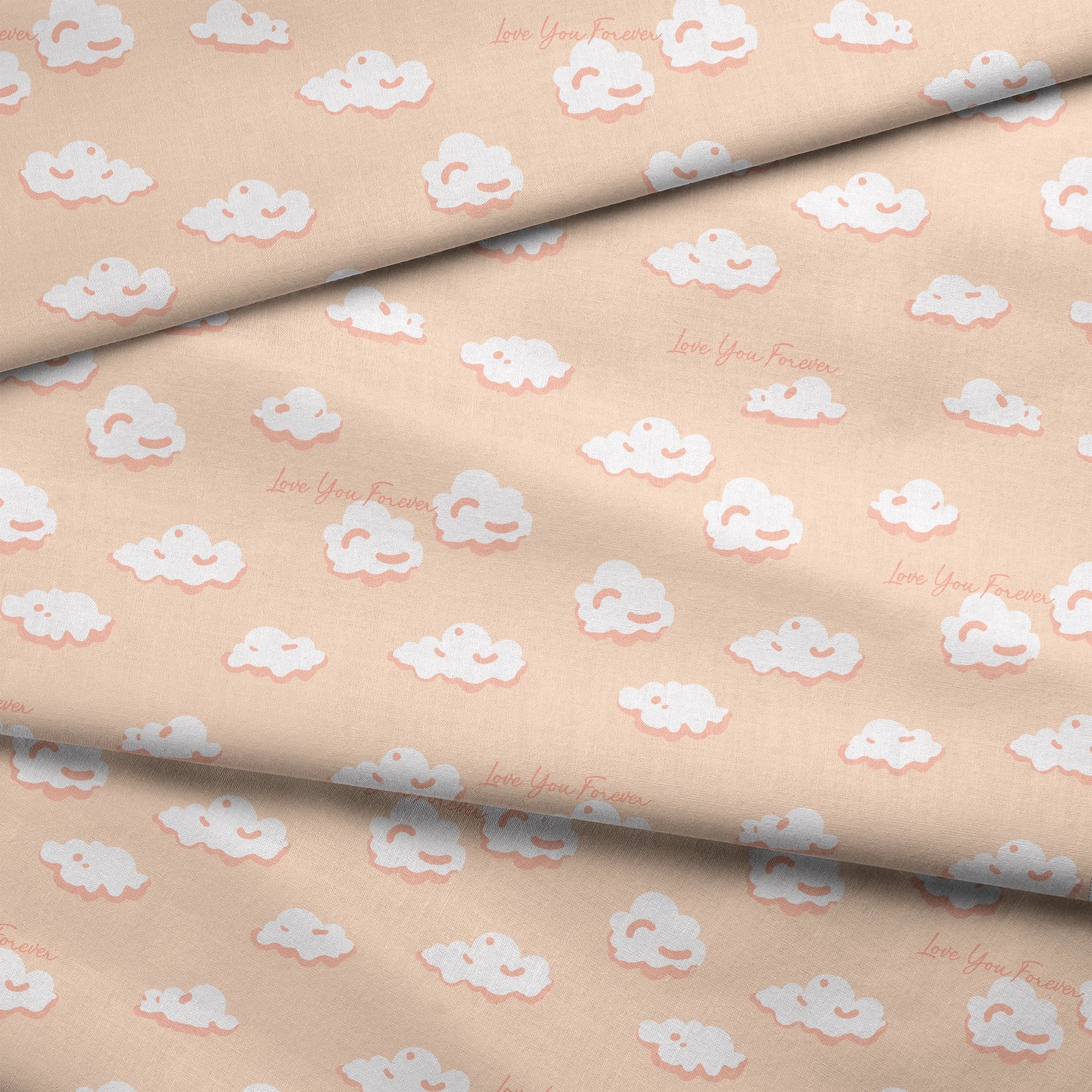fabric fold mockup