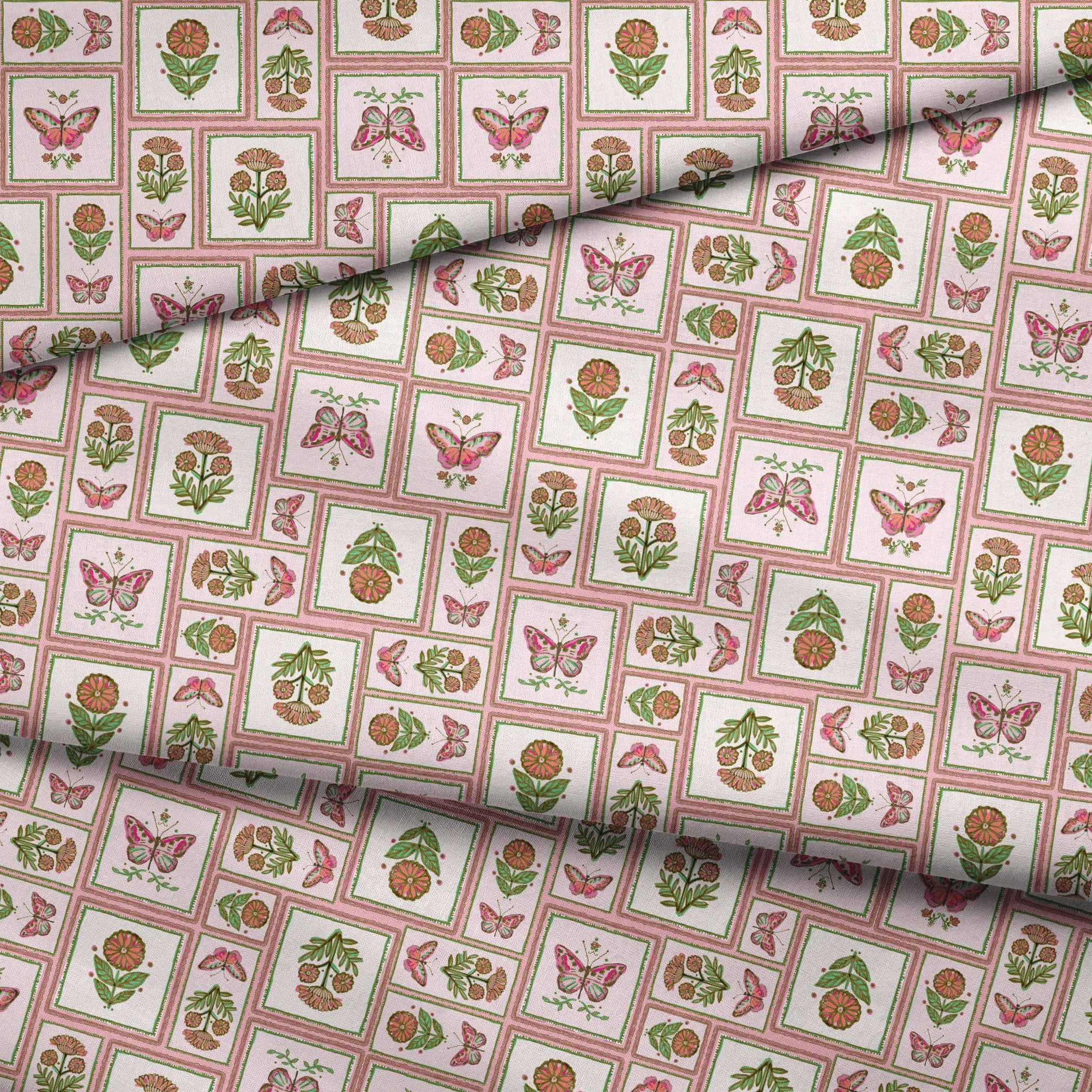 fabric fold mockup