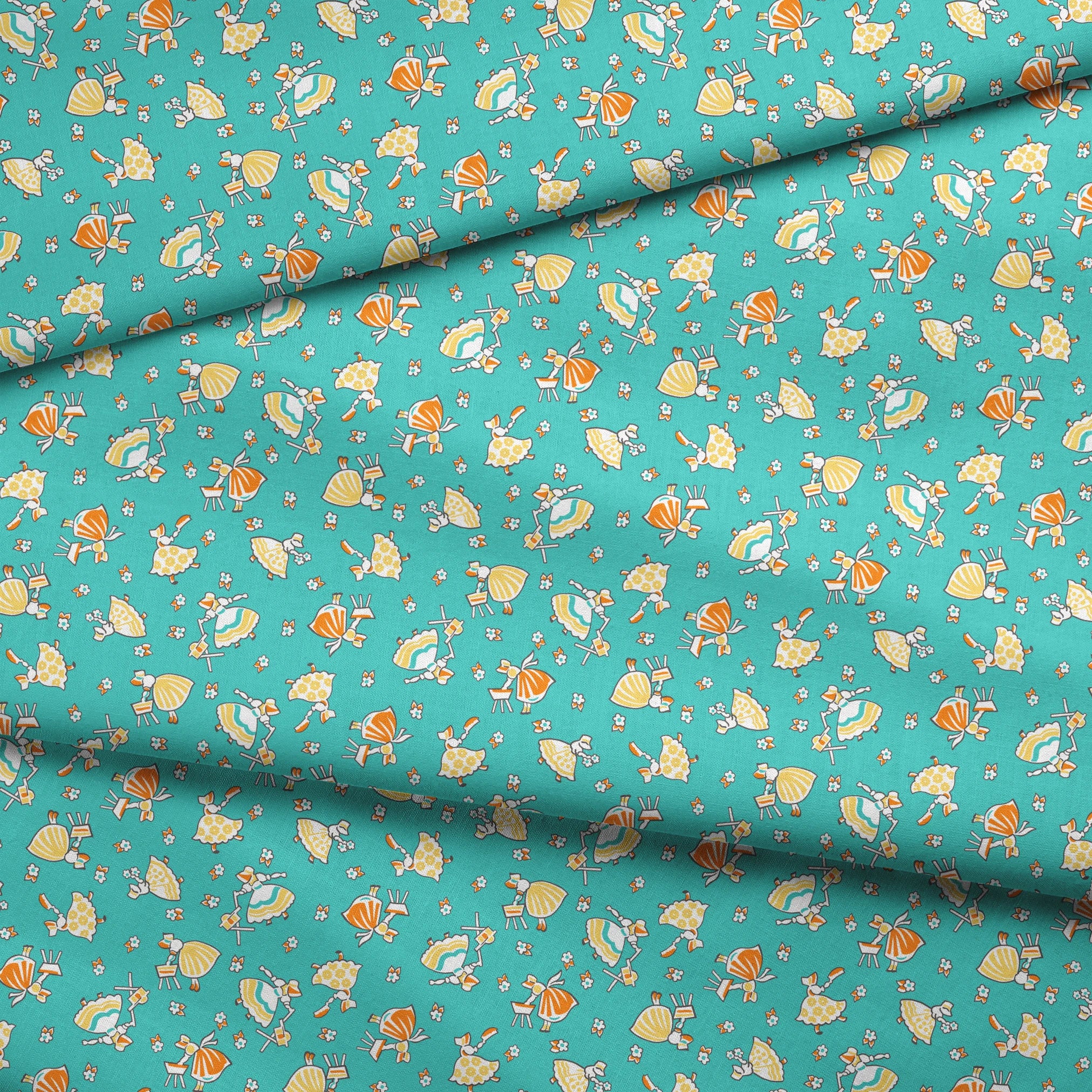 fabric fold mockup