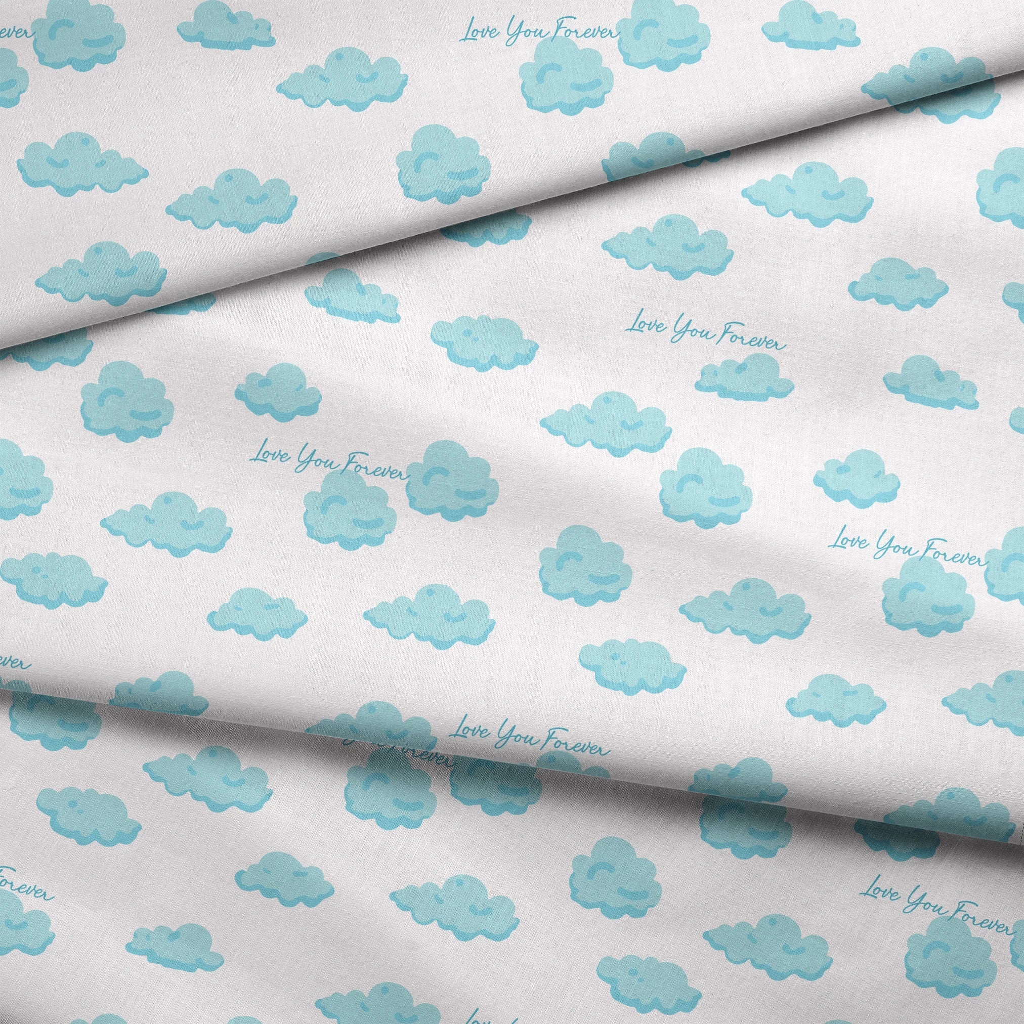 fabric fold mockup