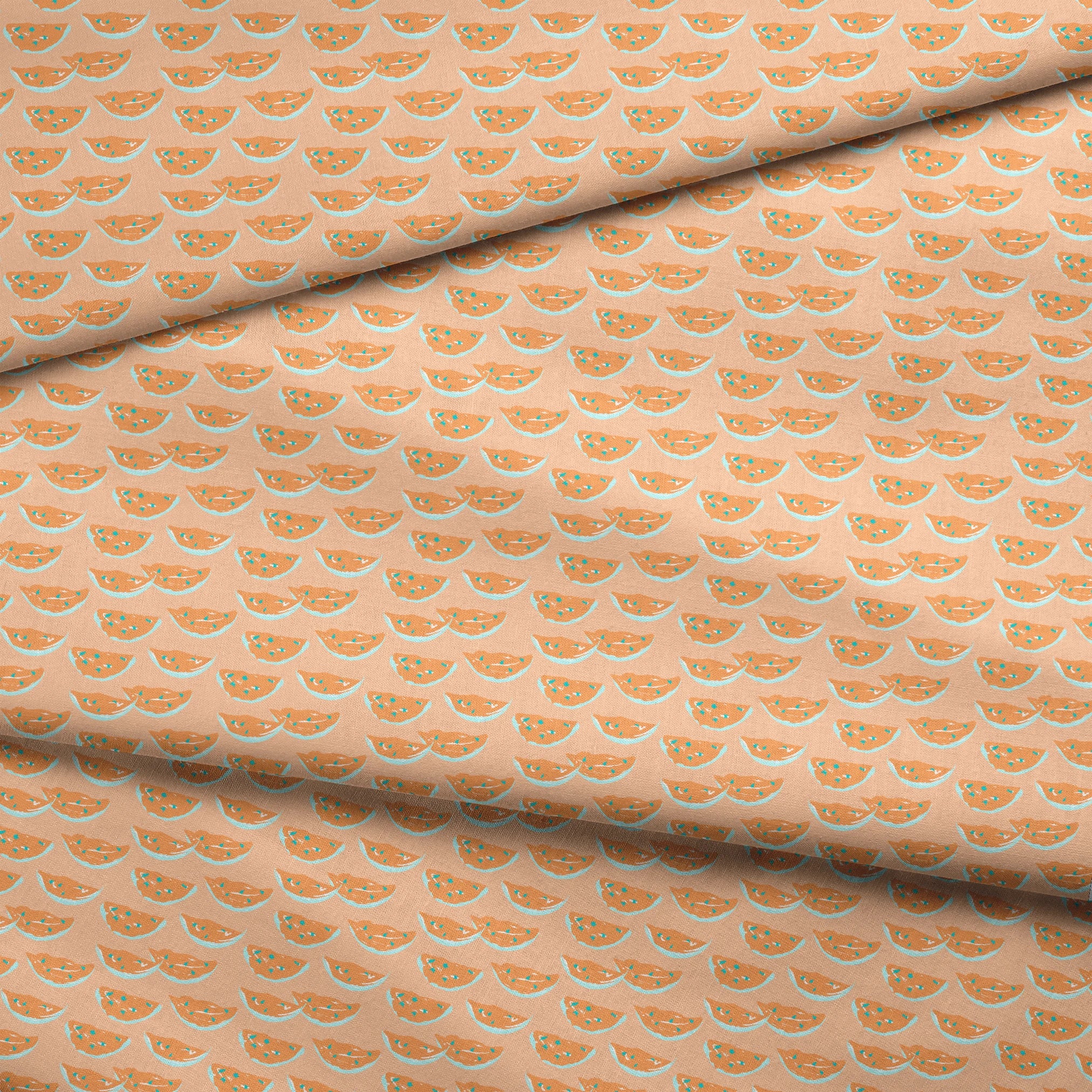 fabric fold mockup