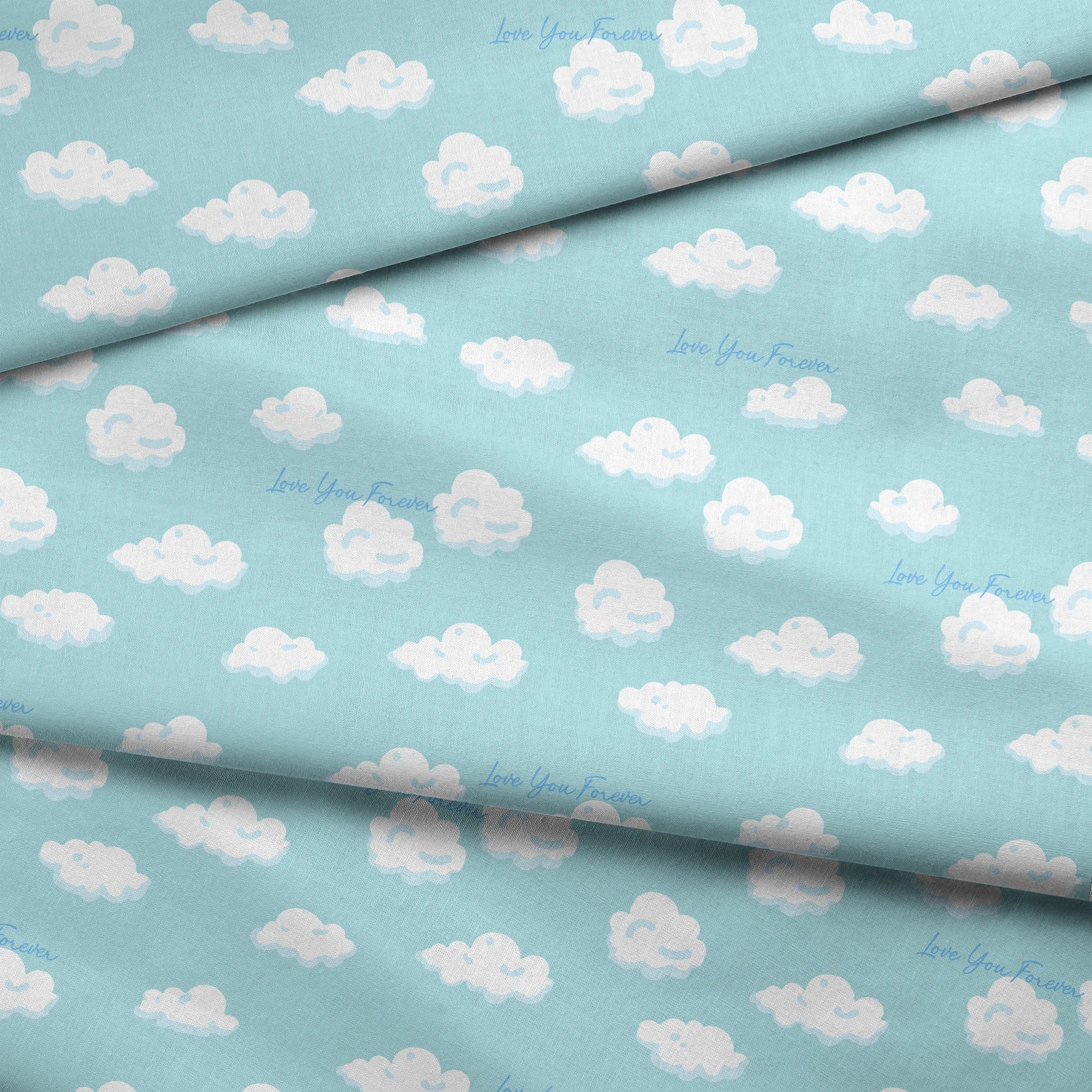 fabric fold mockup