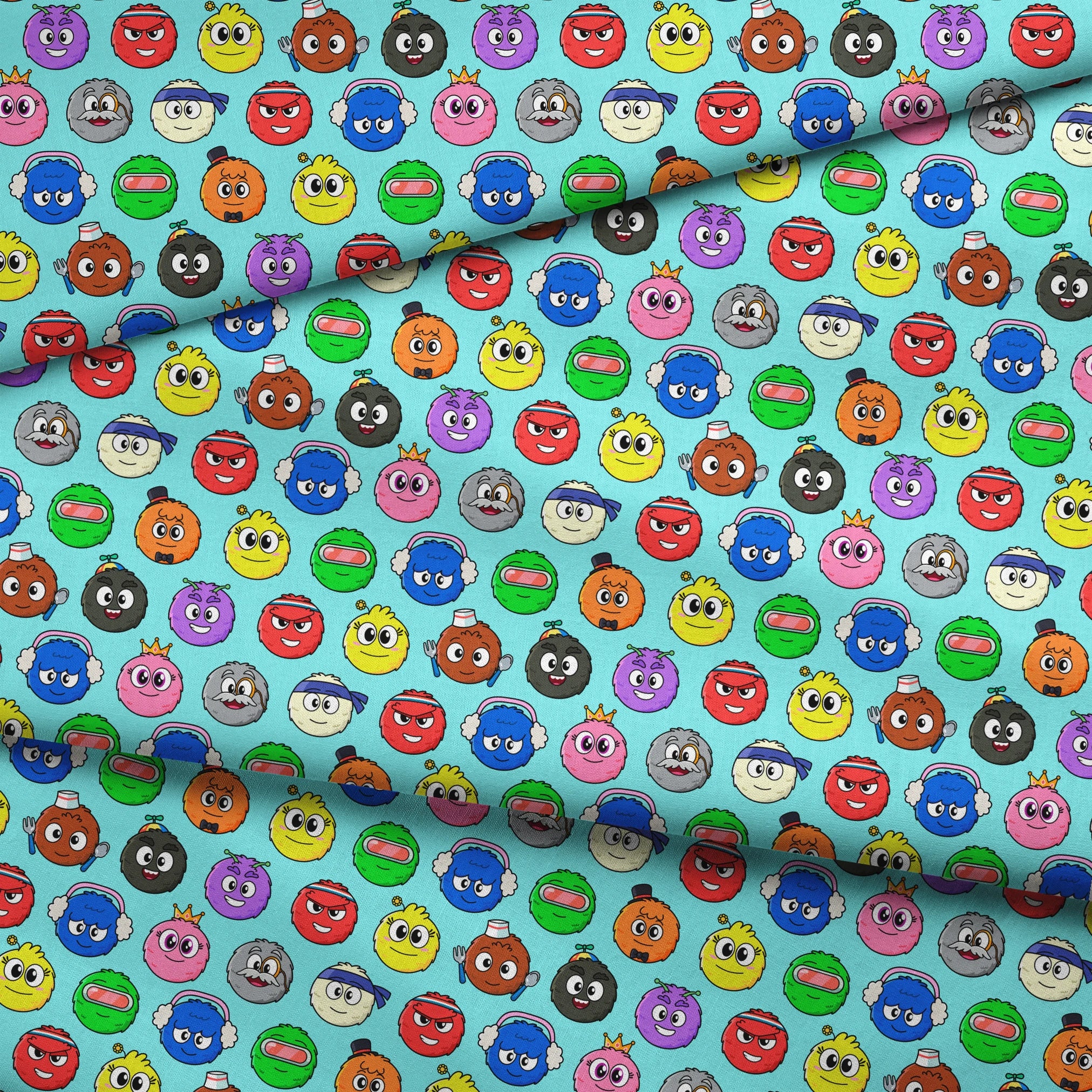 fabric fold mockup